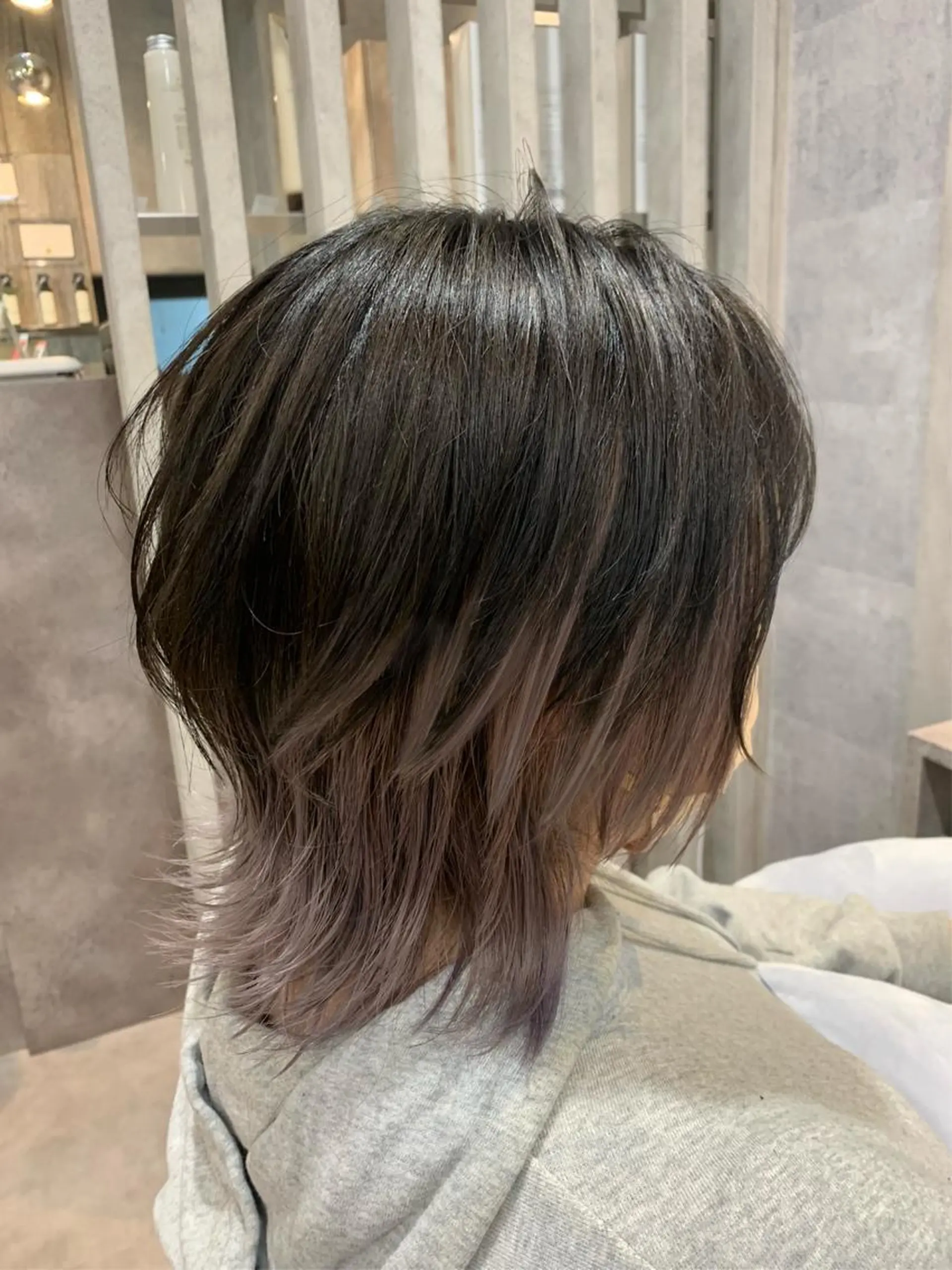 カラー ラベンダーカラー B E C H I C O〔べち子〕のヘアスタイル