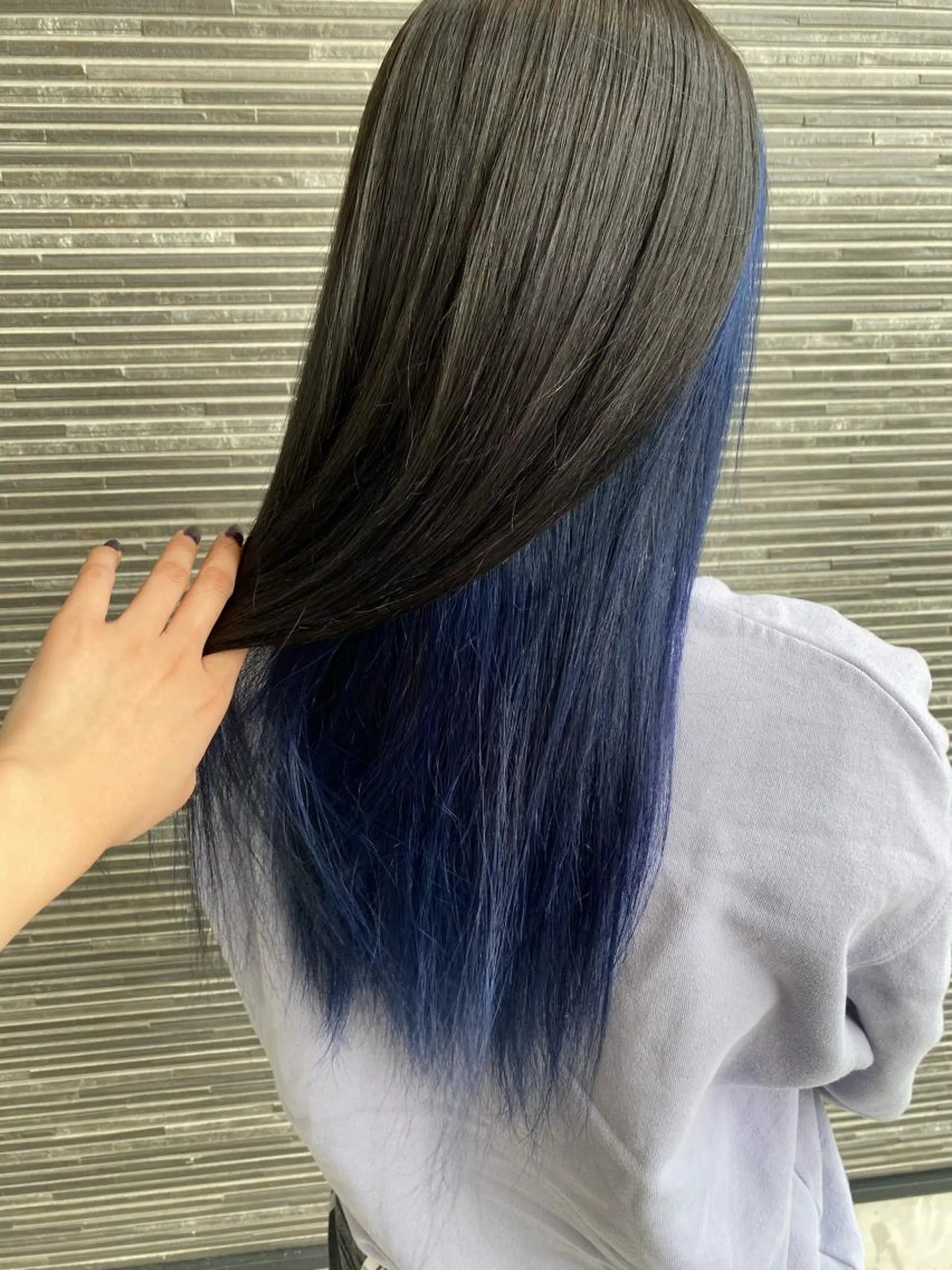 ロング カラー 透明感カラー 天羅のヘアスタイル