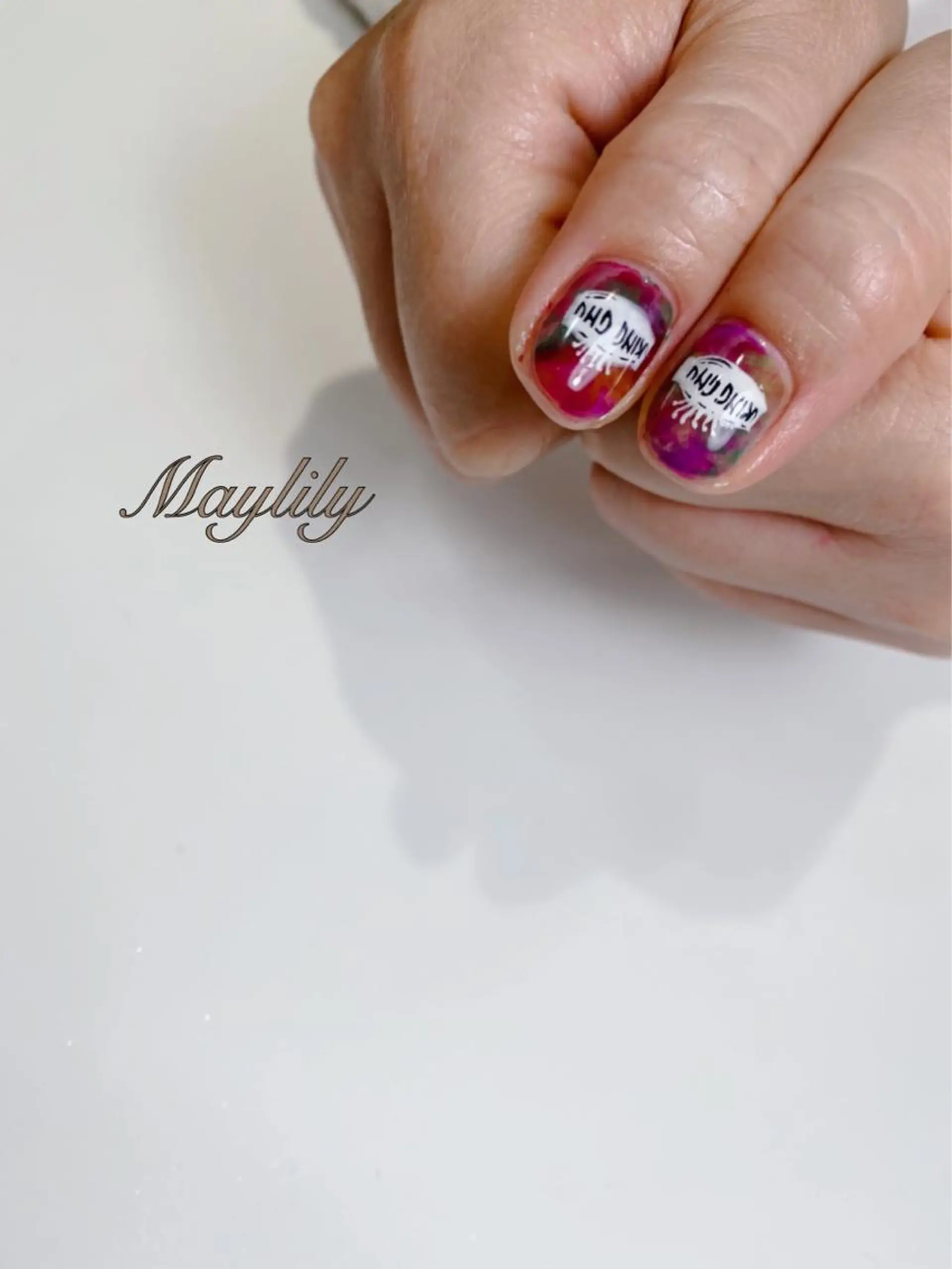 ネイル 持ち込み ハンドネイル Nail salon Maylilyのネイルデザイン