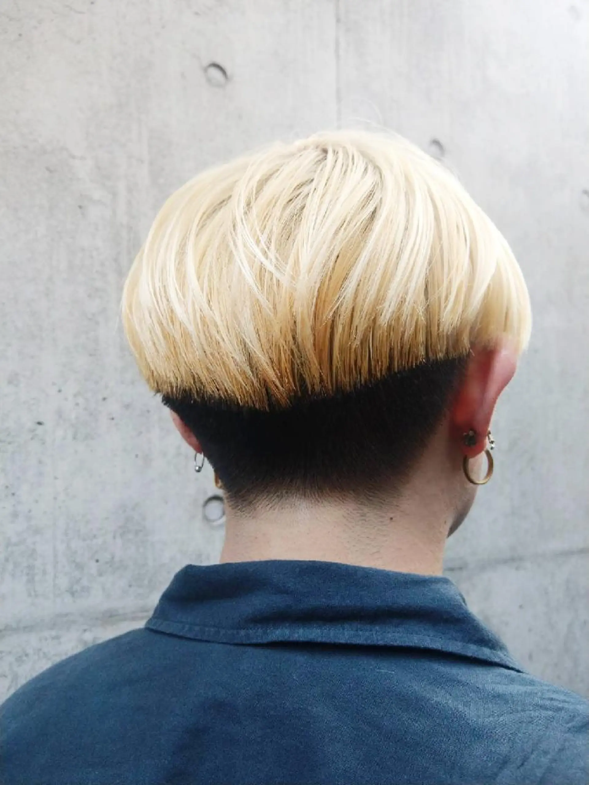 メンズ マッシュ 石母田 敦志のヘアスタイル