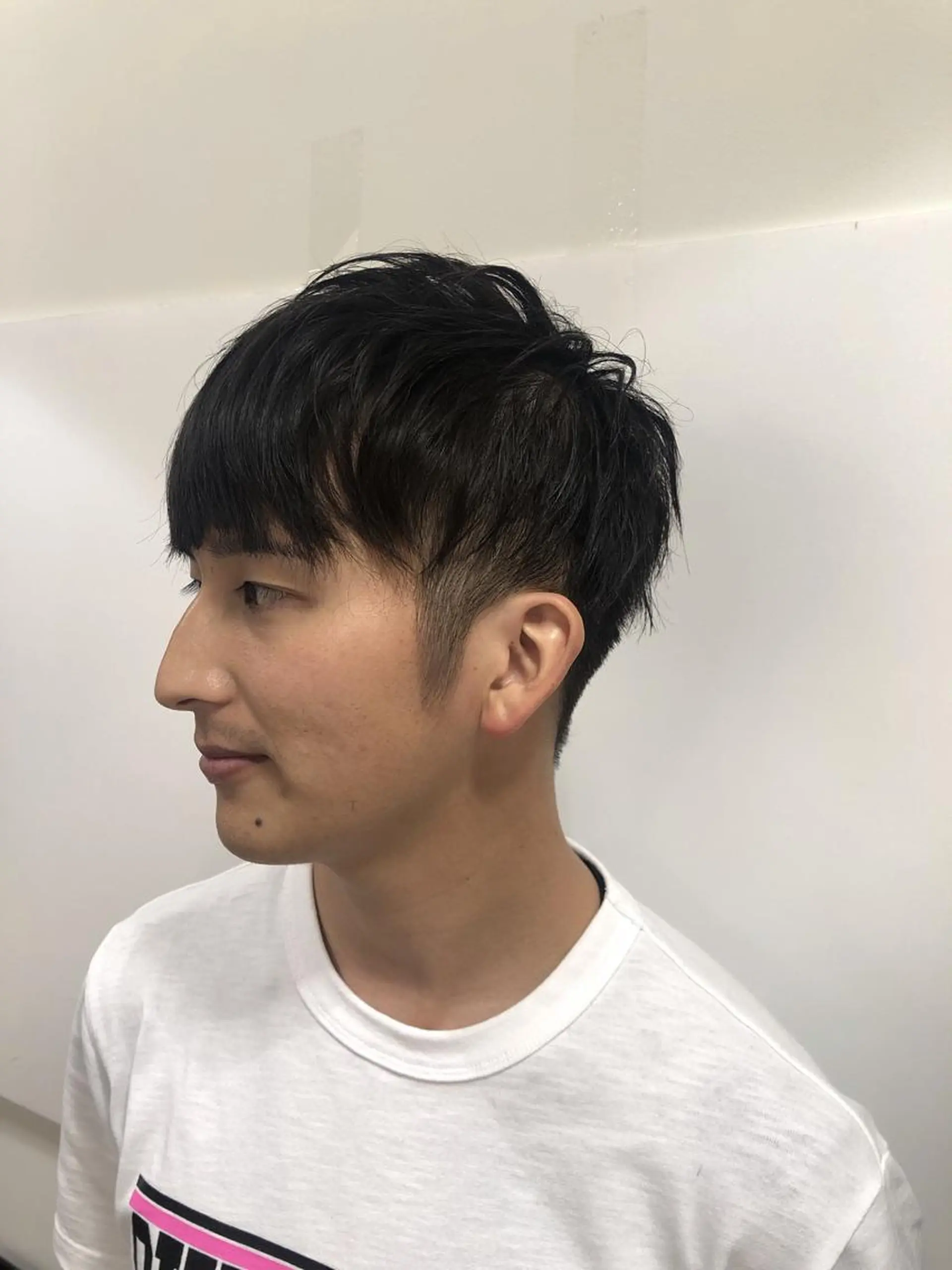 メンズ 顔周りの垢抜けヘア 立山愛梨のヘアスタイル