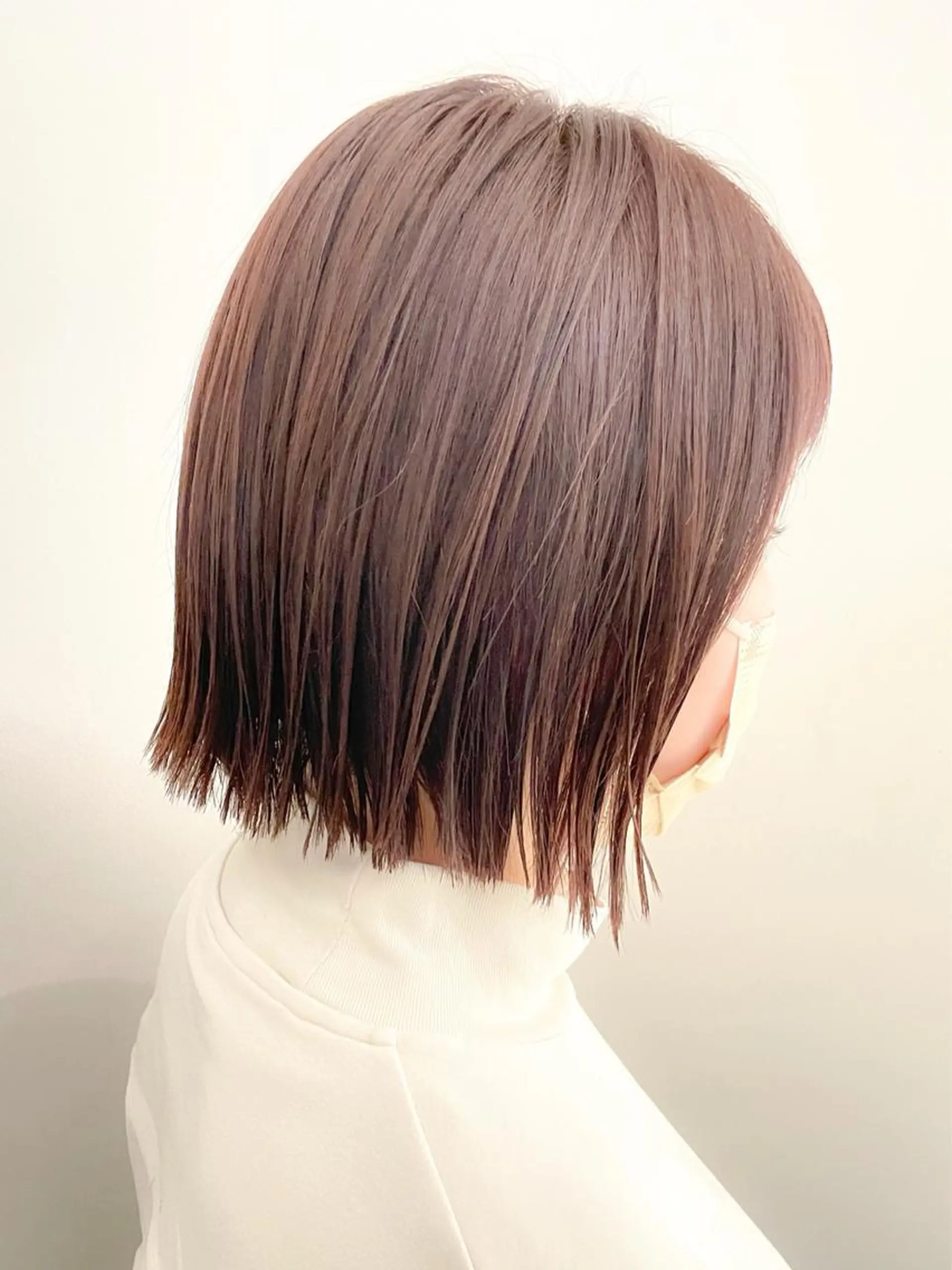 ショート カラー 切りっぱなしボブ ボブ 外ハネヘア ヘアカラー トリートメント ヘッドスパ ✨カラー支持No.1 🧸ワキ カナコ🧸のヘアスタイル