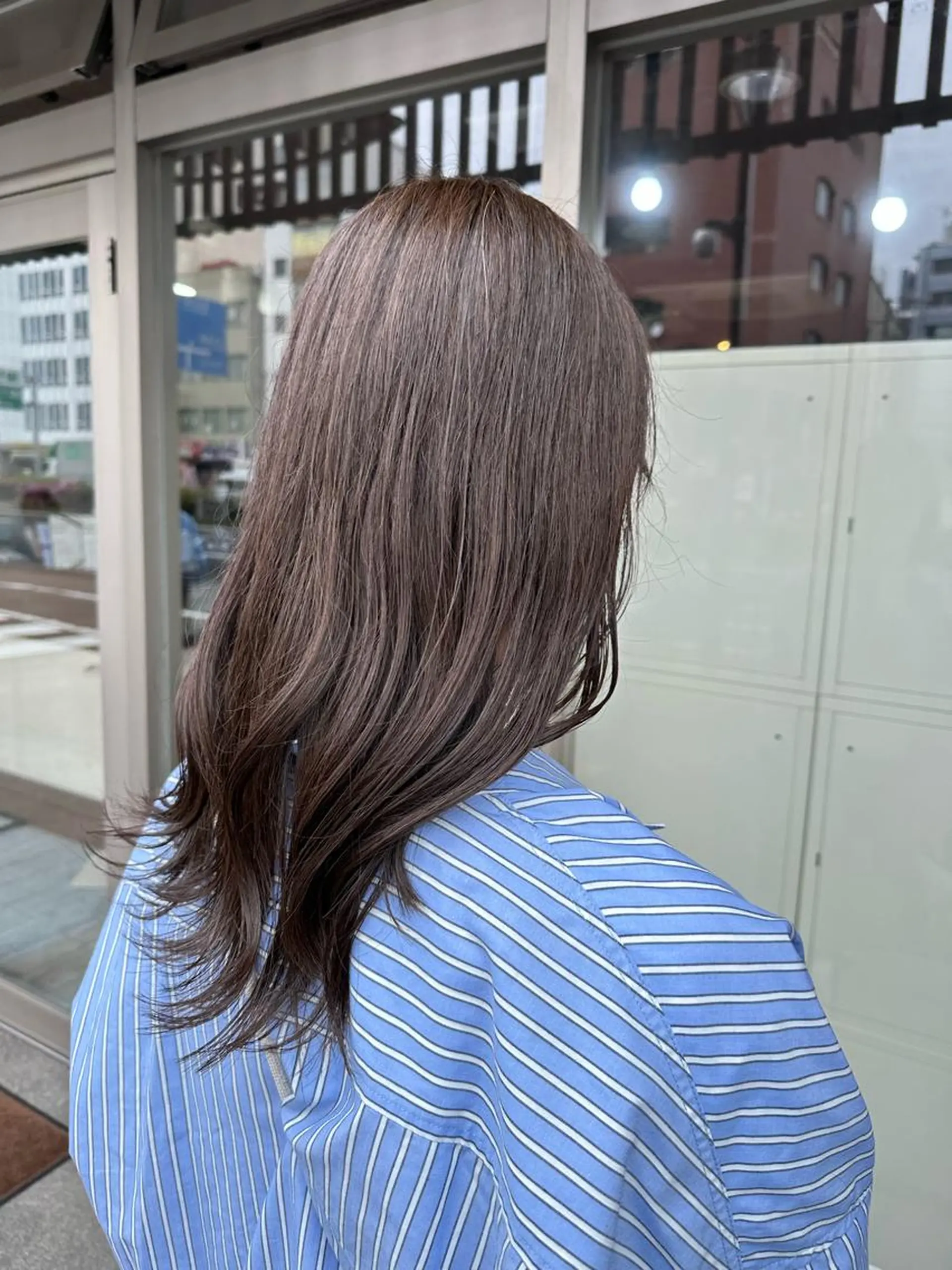 セミロング カラー カット ヘアカラー トリートメント レイヤー/高橋 みく /池下/千種のヘアスタイル