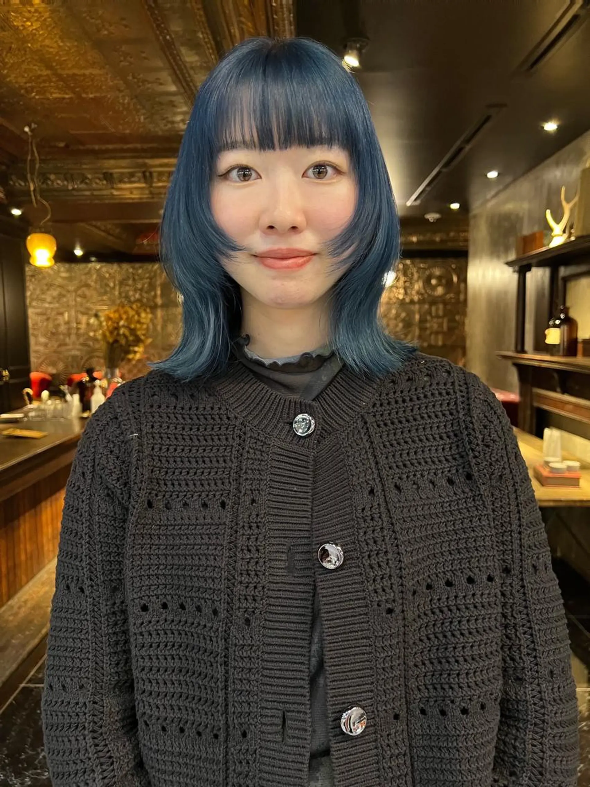 セミロング カラー 圧倒的デザイン力 店長🎨RENAのヘアスタイル