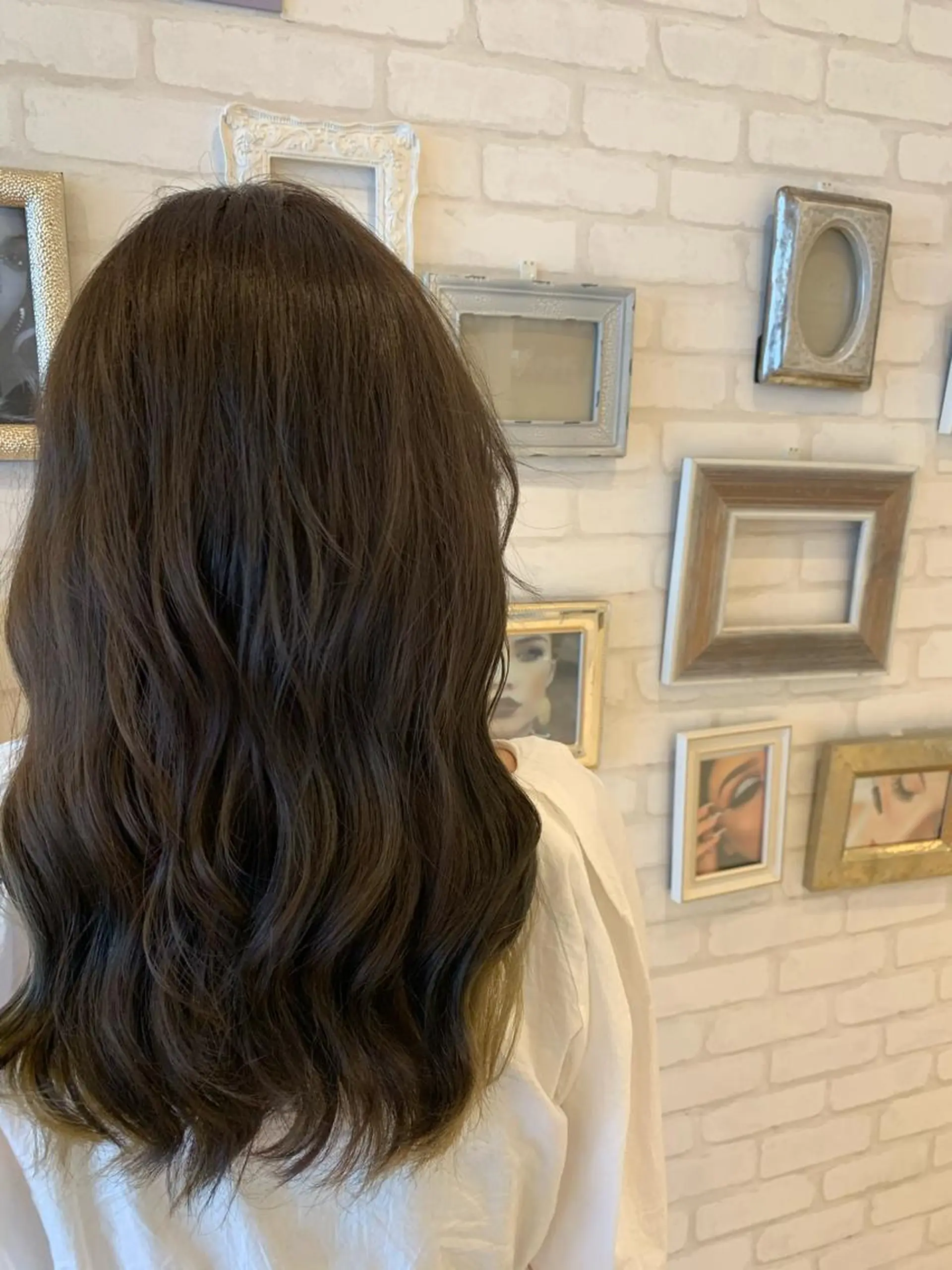 セミロング カラー ブラウンカラー ココアブラウン Gain Nanamiのエステ・リラクイメージ