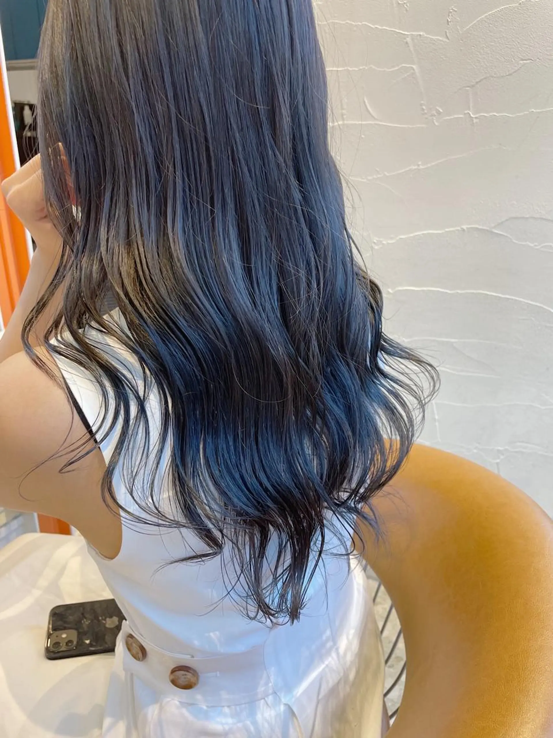 ロング カラー アッシュ カット トリートメント 瀬川 雄太のヘアスタイル