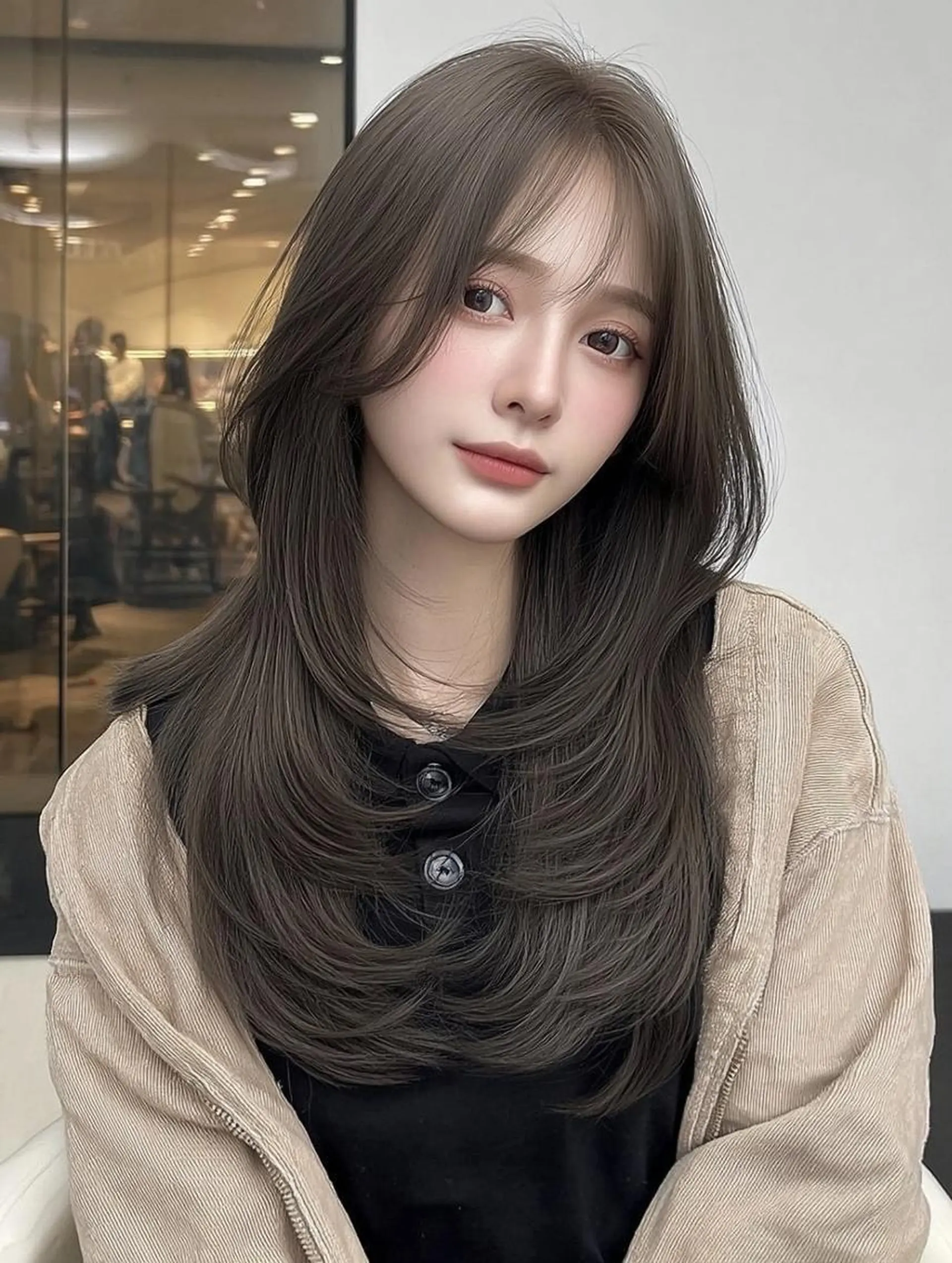 ロング カット 藤井 浩輝のヘアスタイル