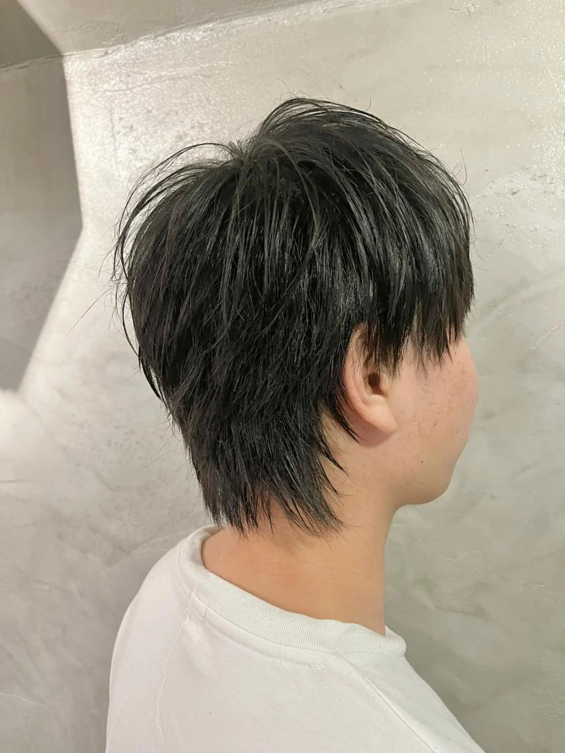 メンズ メンズウルフカット ウルフカット カット 透明感カラー/ ブリーチ無し/RYOのヘアスタイル