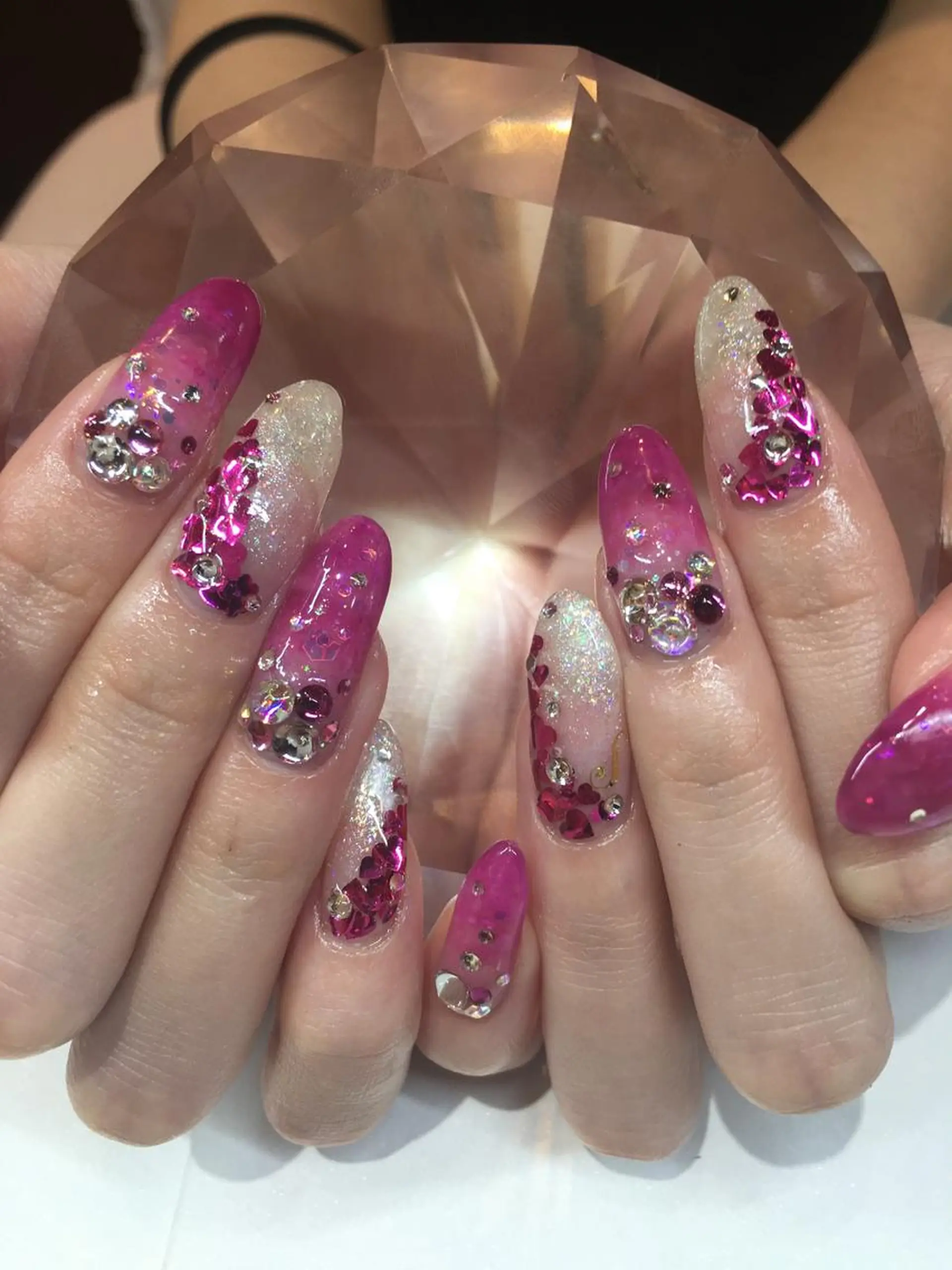 ロング ネイル glow_ nailのネイルデザイン