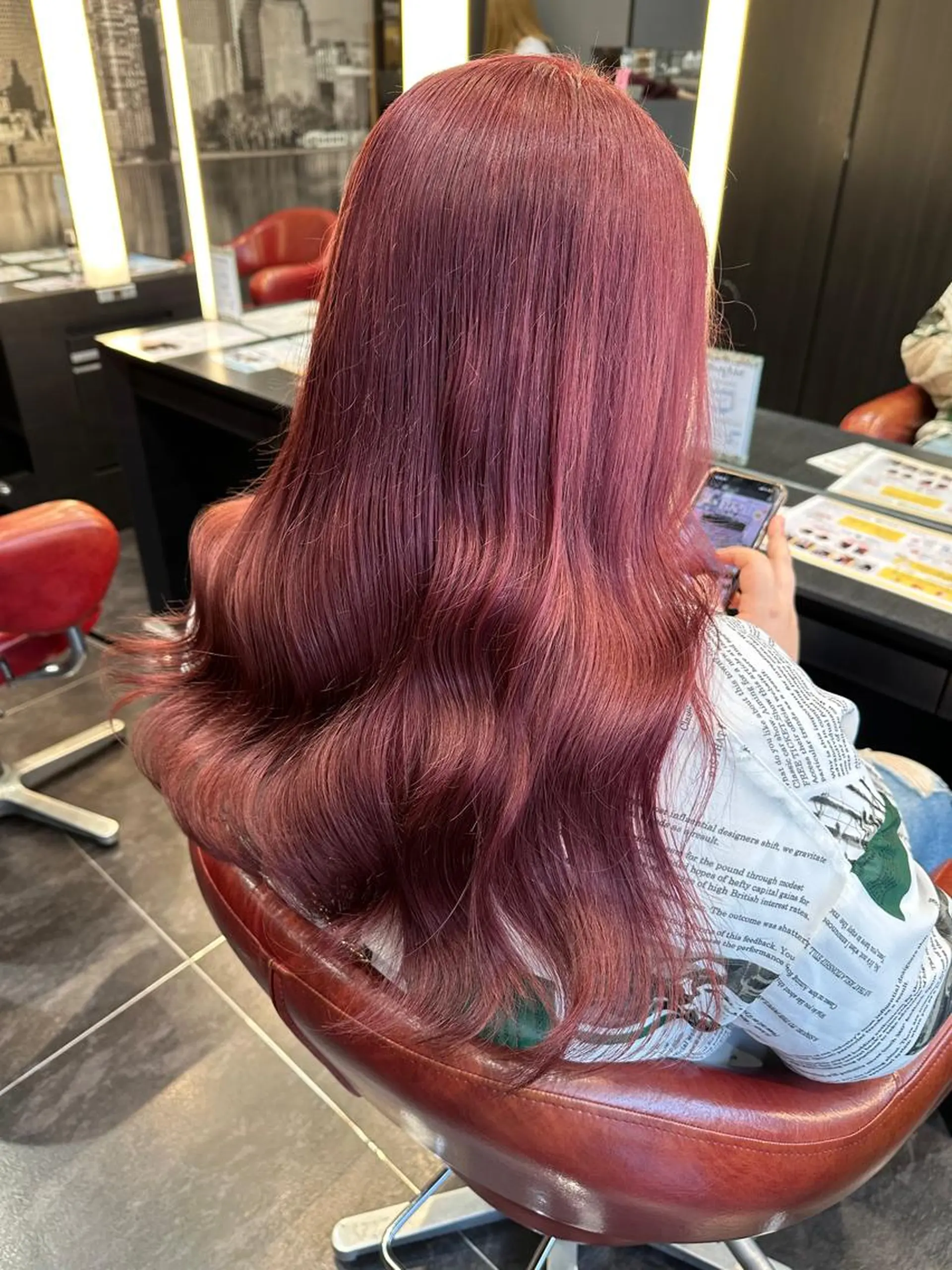 セミロング カラー 𖧷 ⁺. 大人ヘア Yui 𓂃𓈒𓏸のヘアスタイル