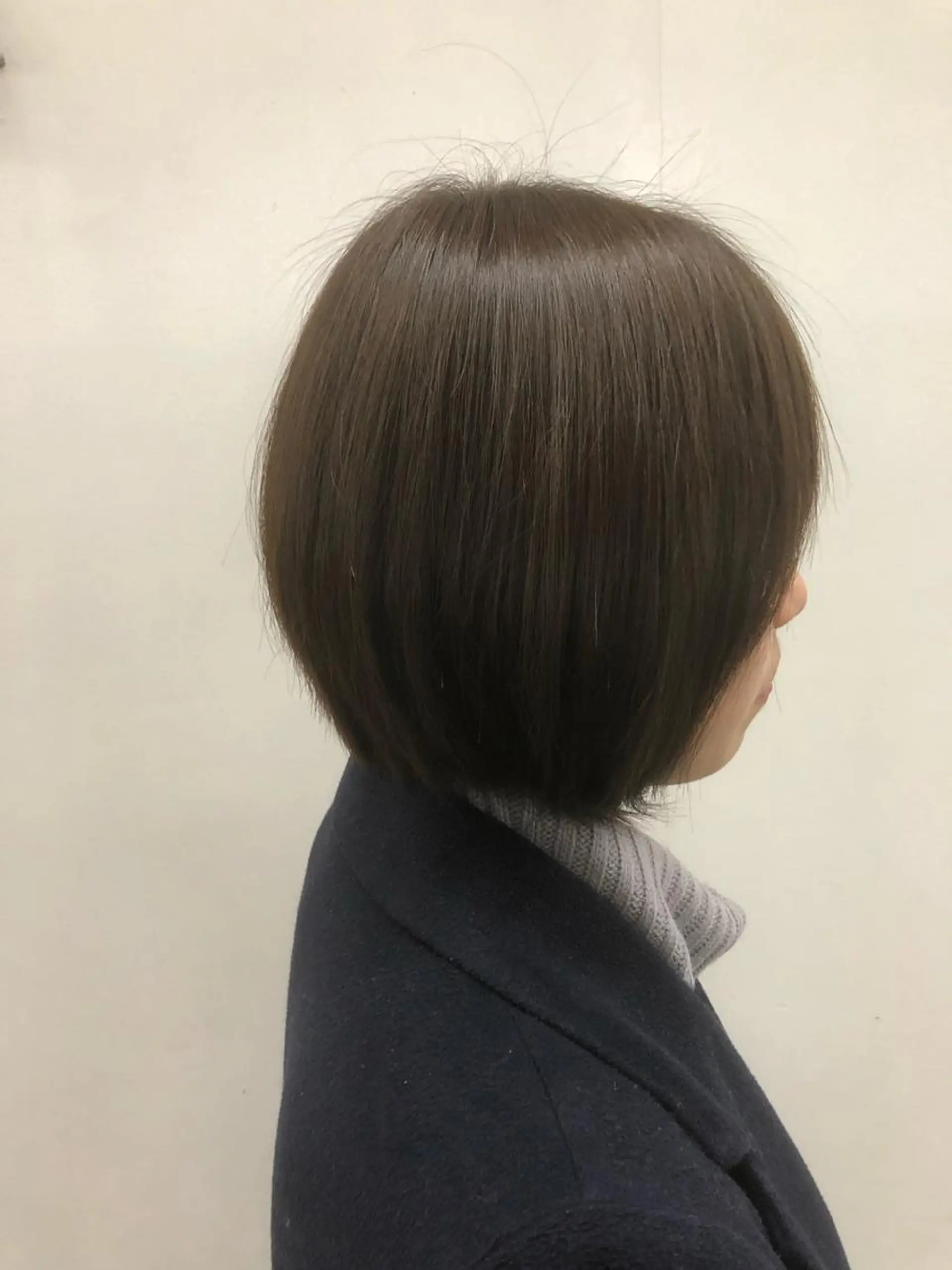 ショート カラー グラデーションカラー グレージュ ボブ ショートヘア カット ヘアカラー 東條 克義のヘアスタイル