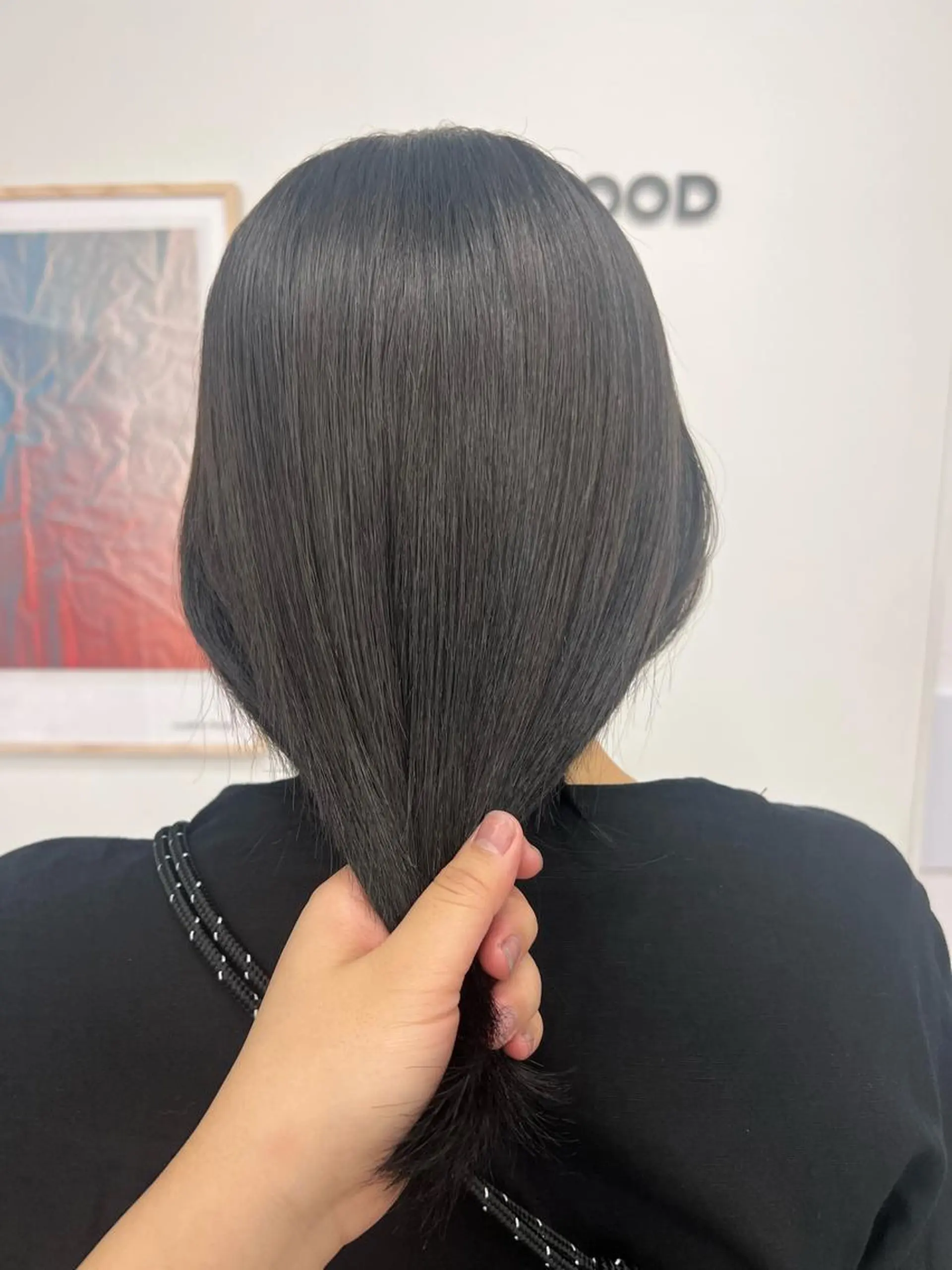 ミディアム カラー ヘアカラー ✨ブリーチ/顔周り レイヤー¦YUKA✨のヘアスタイル