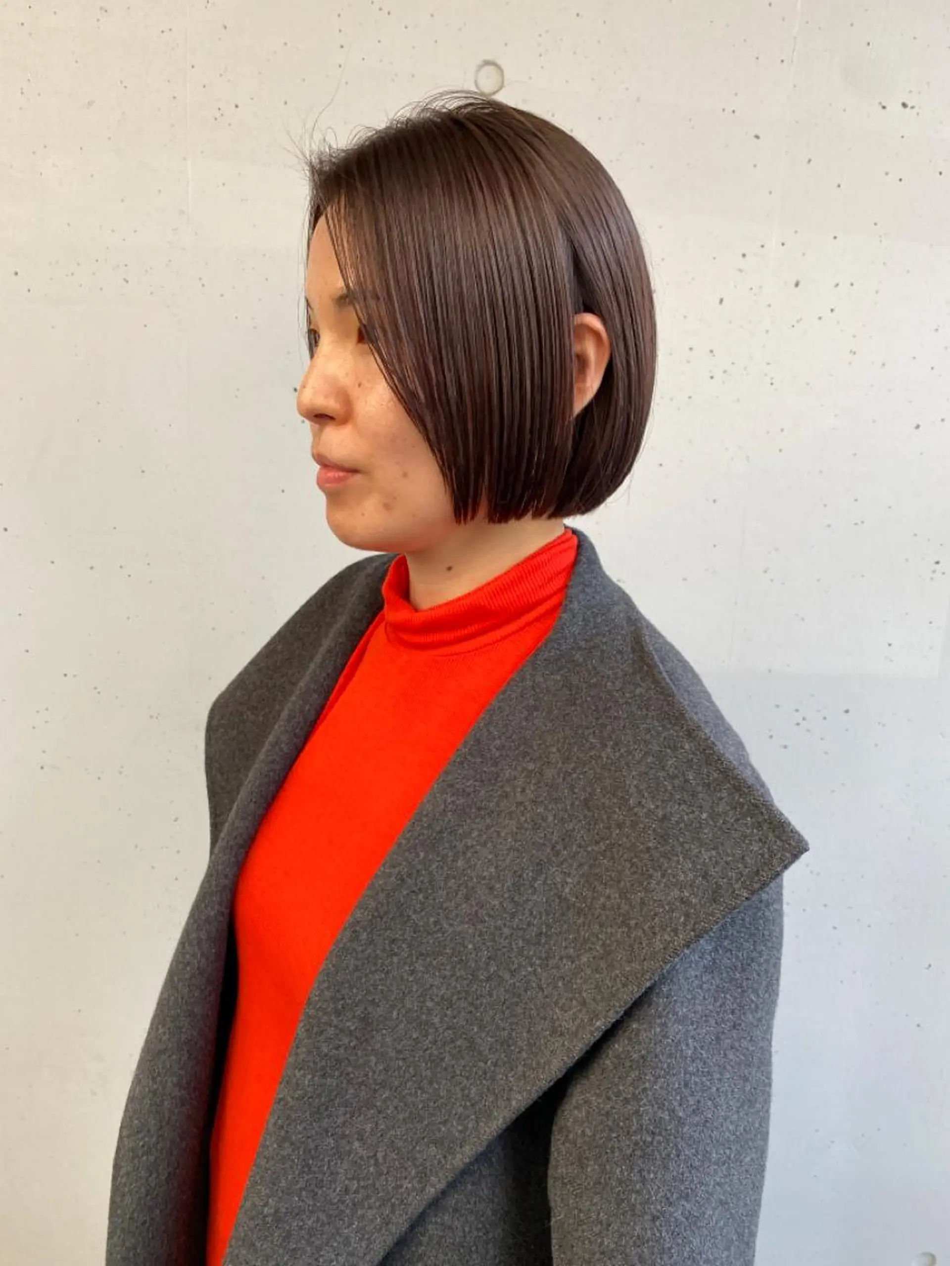 ショート ヘアカラー トリートメント ボブ / オージュア 🌸Mikuのヘアスタイル