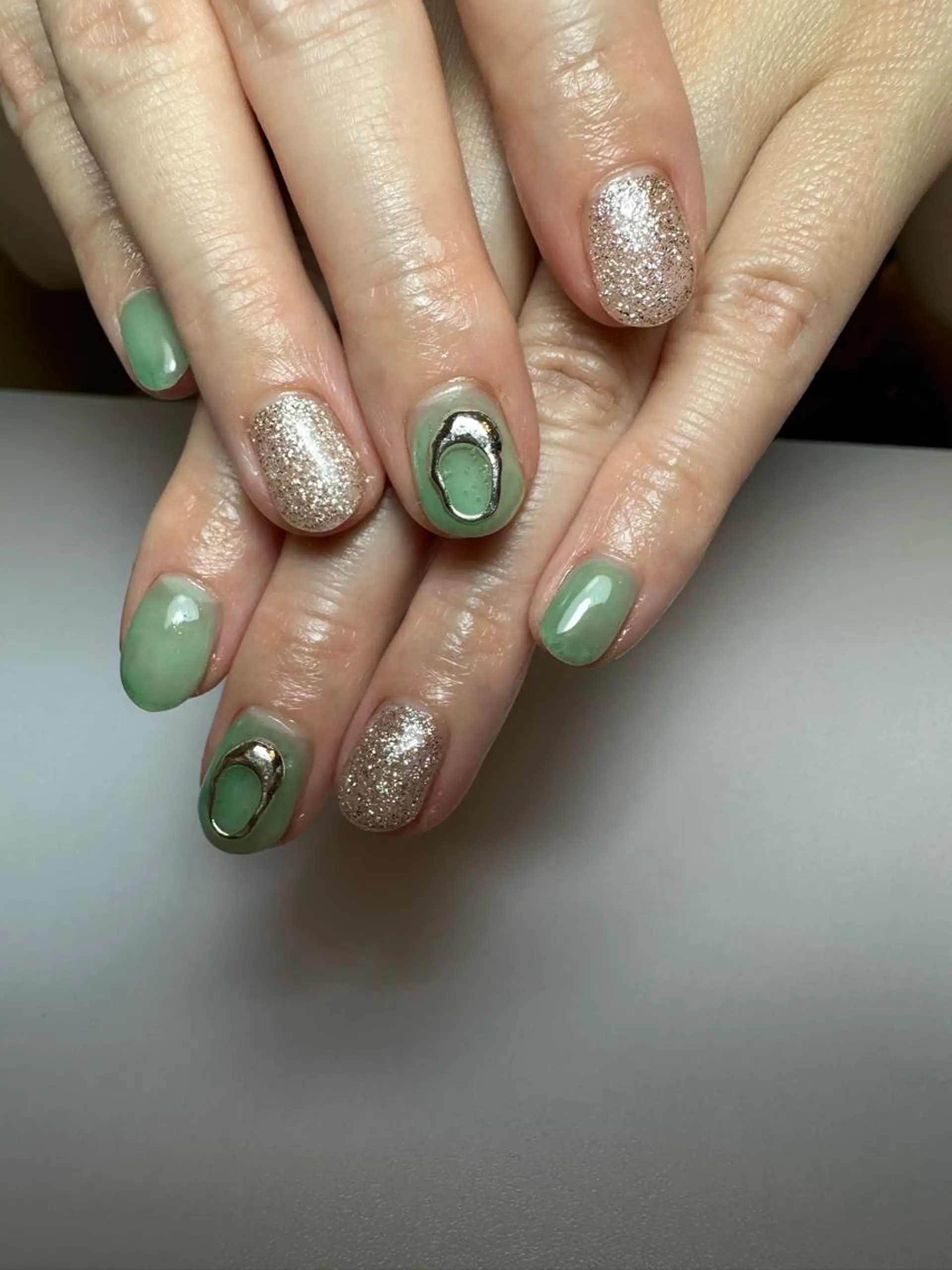 ショート shandy nailのネイルデザイン