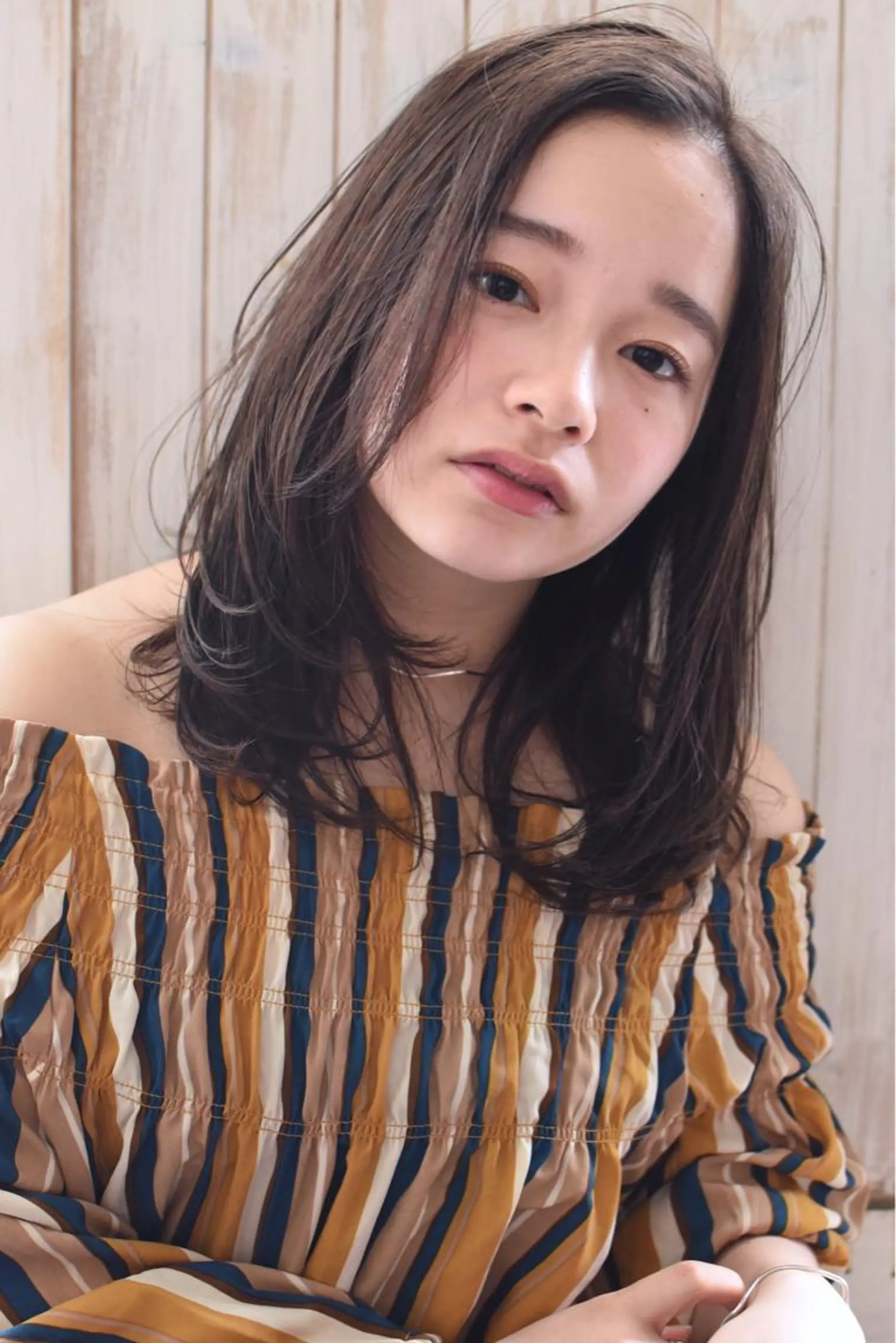 ミディアム カラー パーマ カット ヘアカラー トリートメント 高評価/パーマ平塚 章悟【tetsu】のヘアスタイル