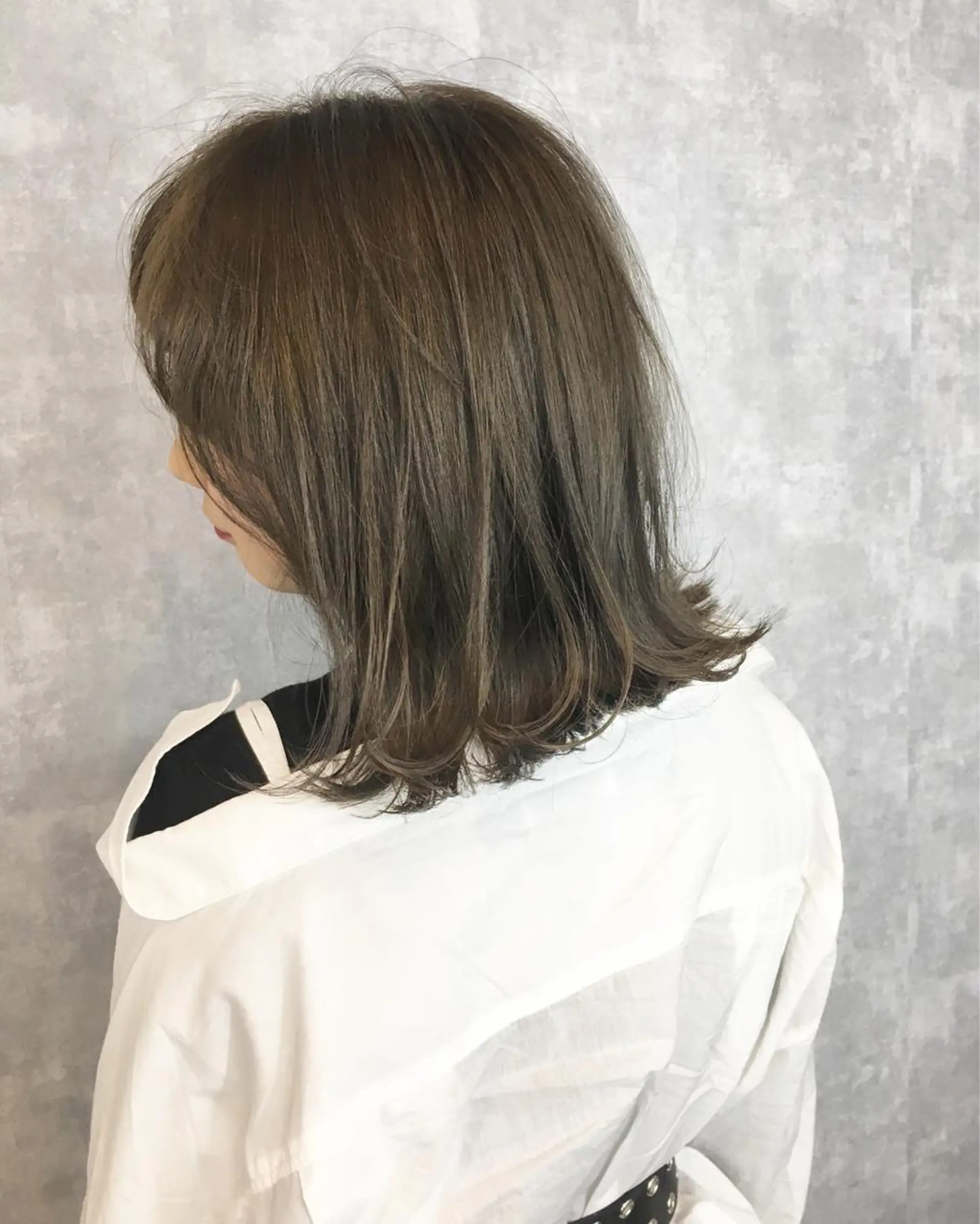 ショート カラー ベージュカラー ラベンダーカラー ラベンダーベージュ レイヤーカット BLend 渋谷のヘアスタイル