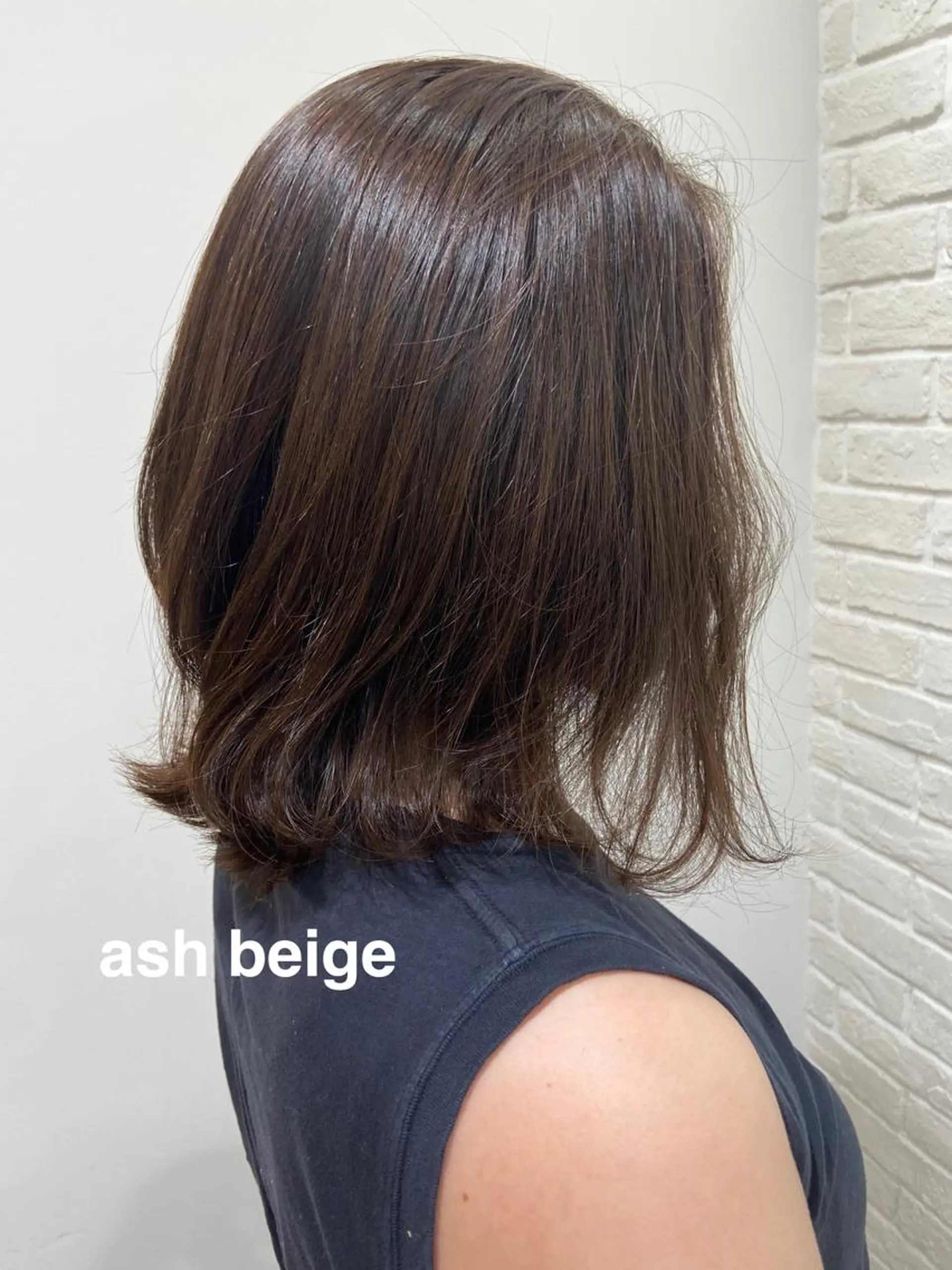 ミディアム カラー merc.🌿💚 八幡真衣のヘアスタイル