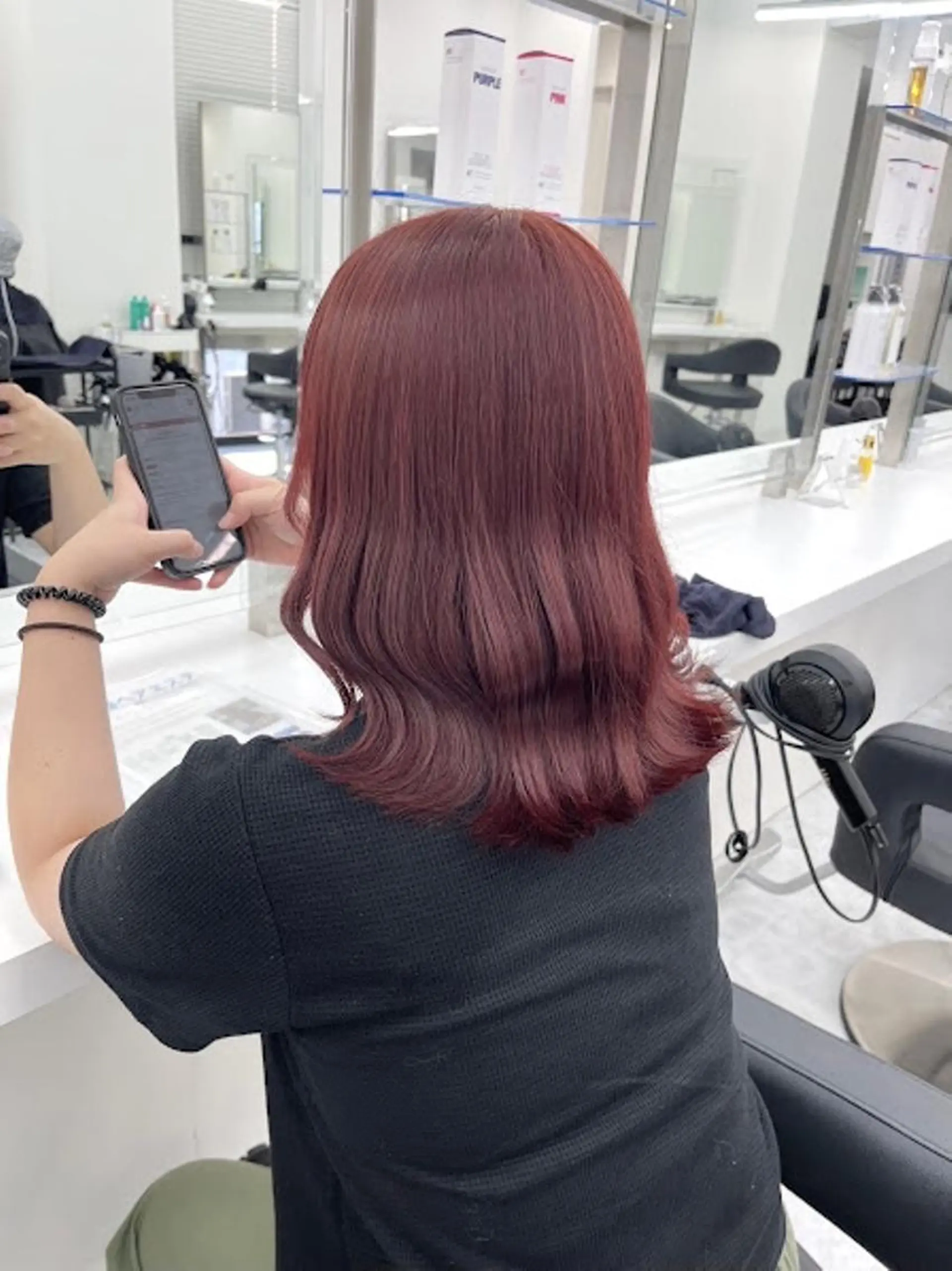カラー 🪞official FRUITS渋谷🩰のヘアスタイル