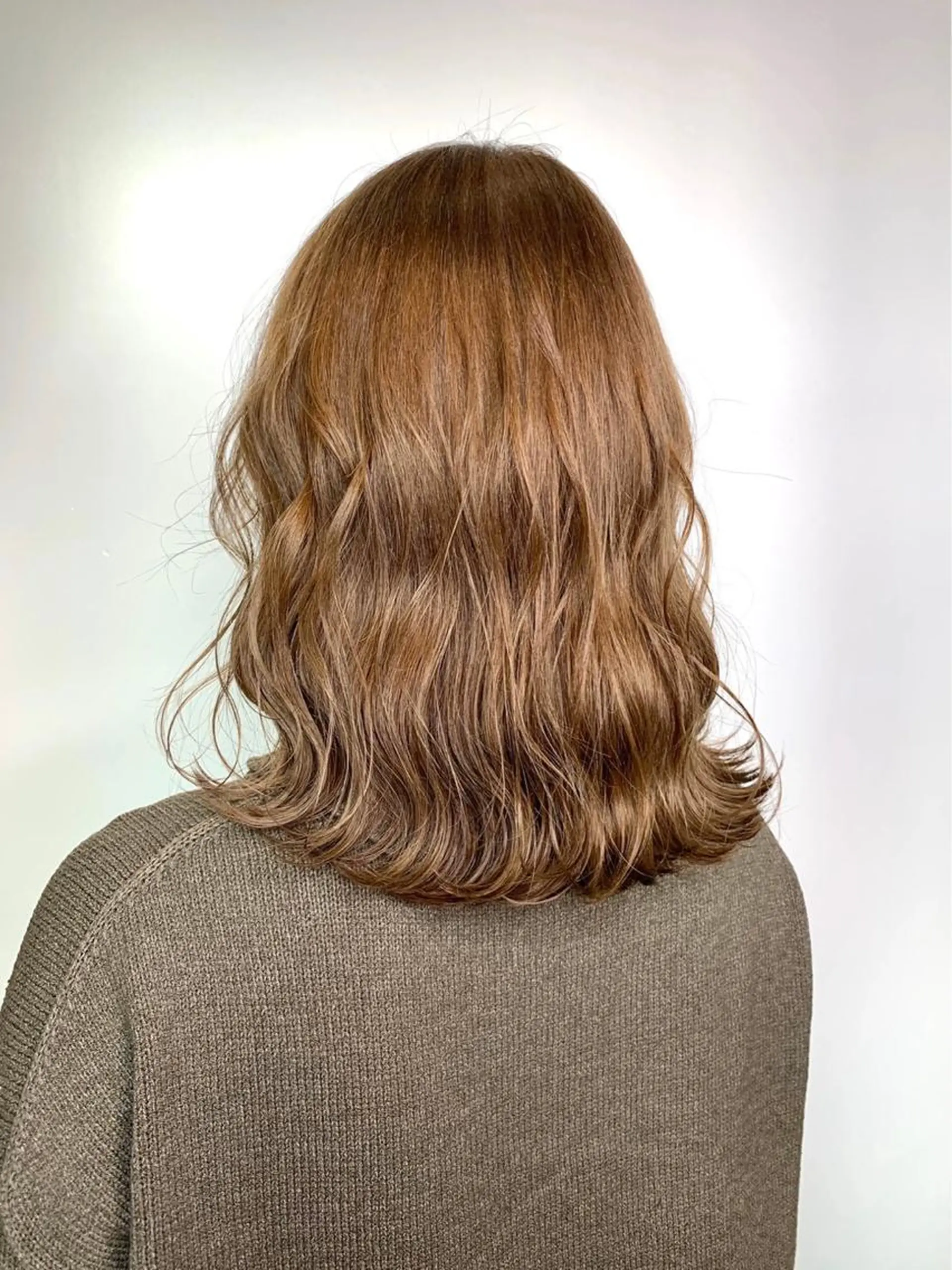 ミディアム カラー ヘアカラー トリートメント ヘアセット 💘透明感カラー💘 沖本 将宏のヘアスタイル