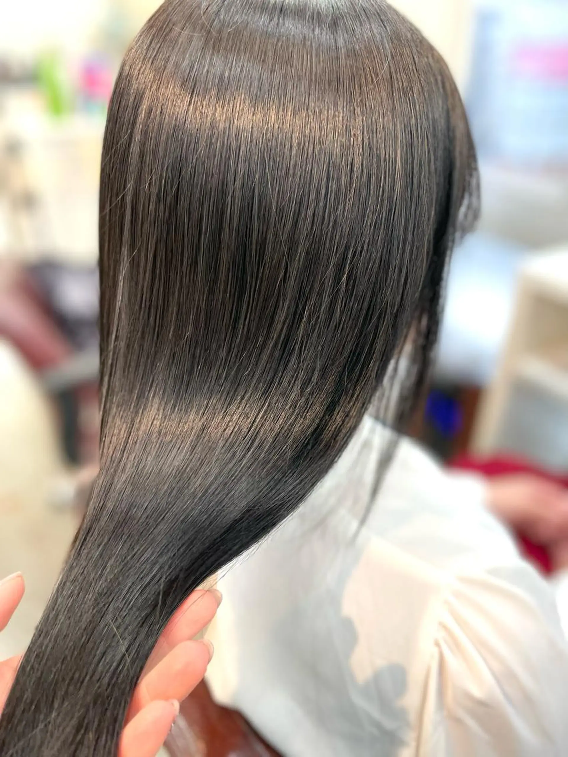 ロング トリートメント 韓国ヘア🤍髪質改善 🇰🇷AKANEのヘアスタイル