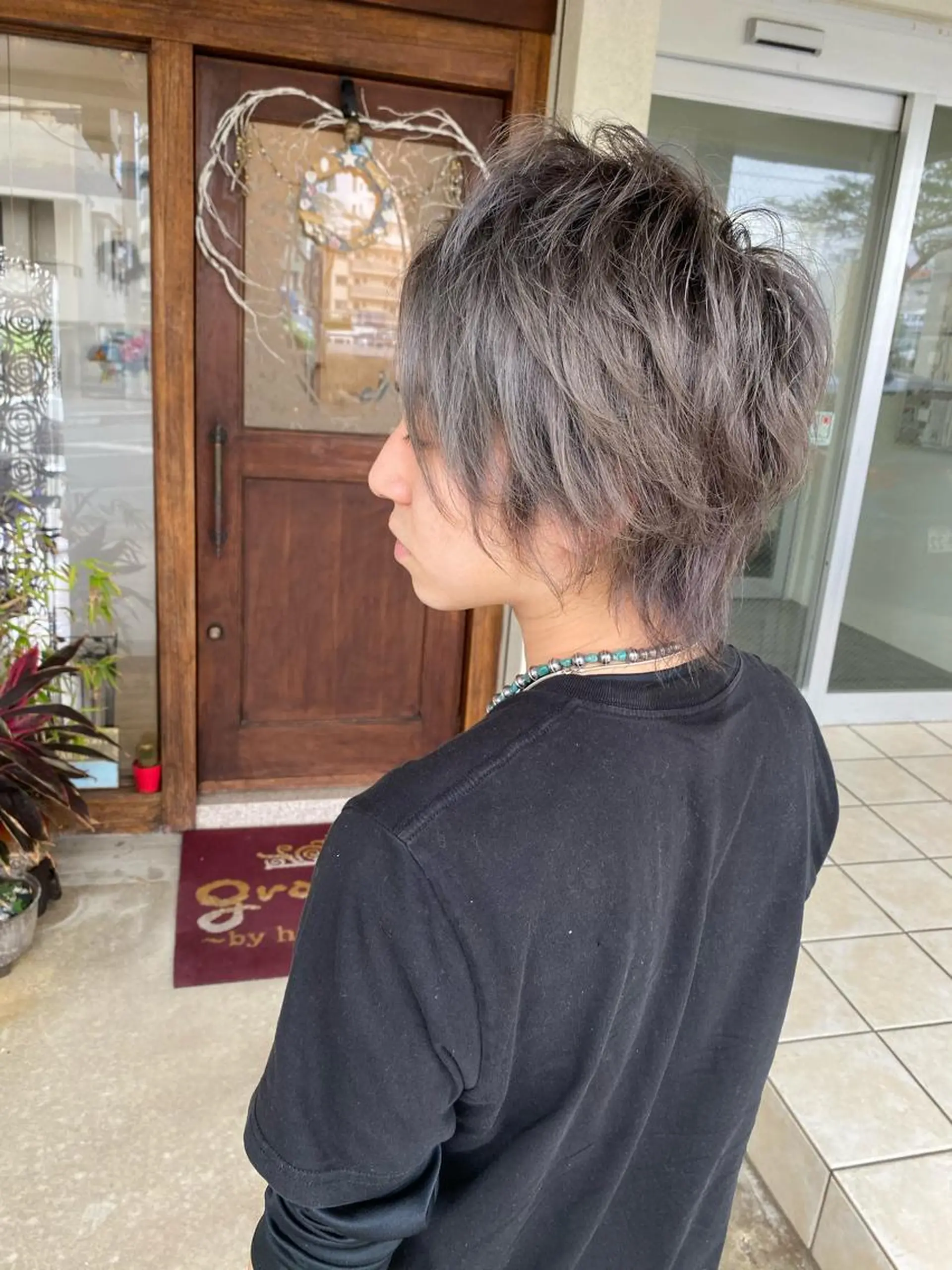 ショート カラー ヘアカラー grand juteのヘアスタイル