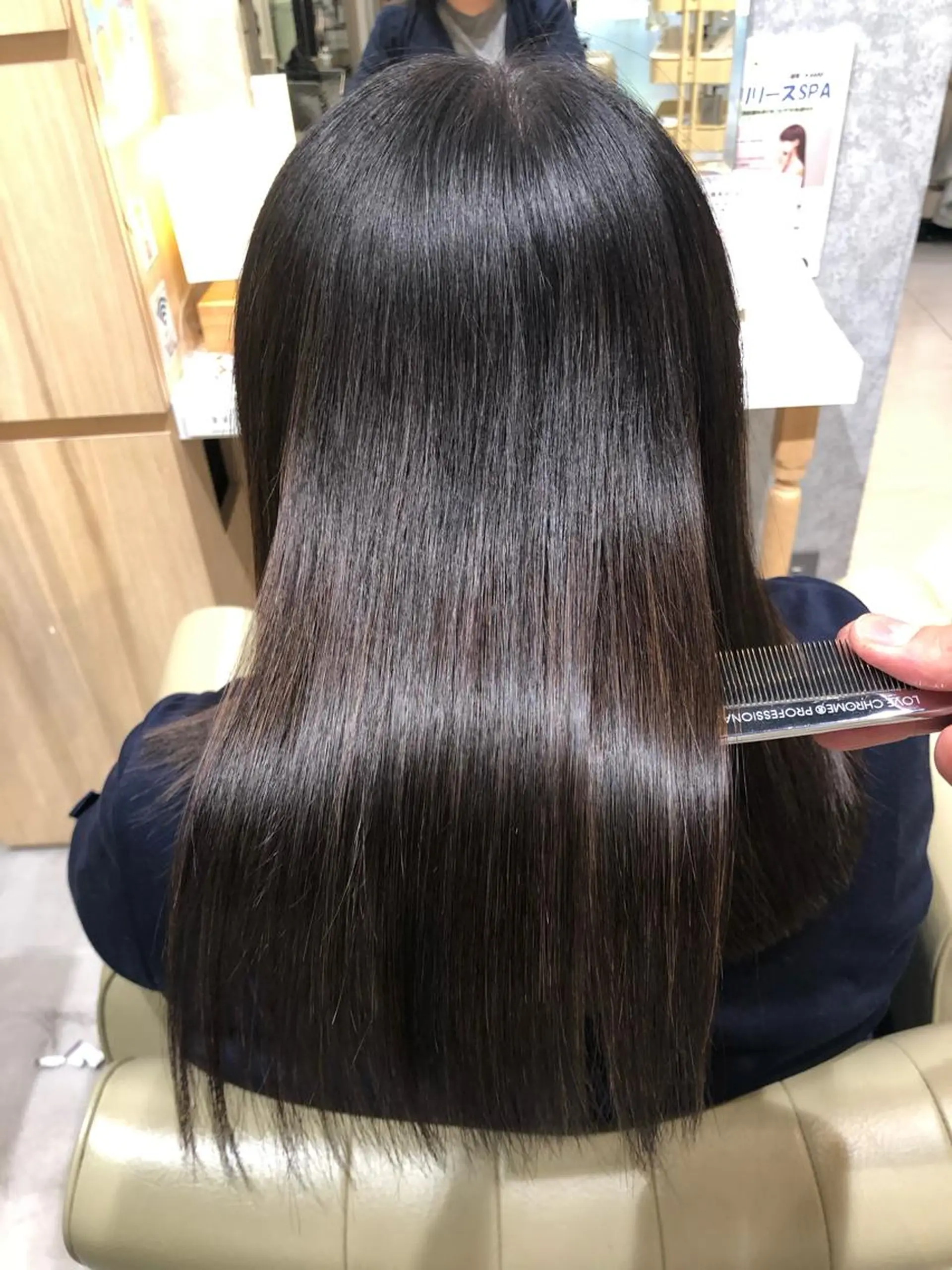 セミロング カット 縮毛矯正 トリートメント 【髪質改善特化･ 福田航洋】のヘアスタイル