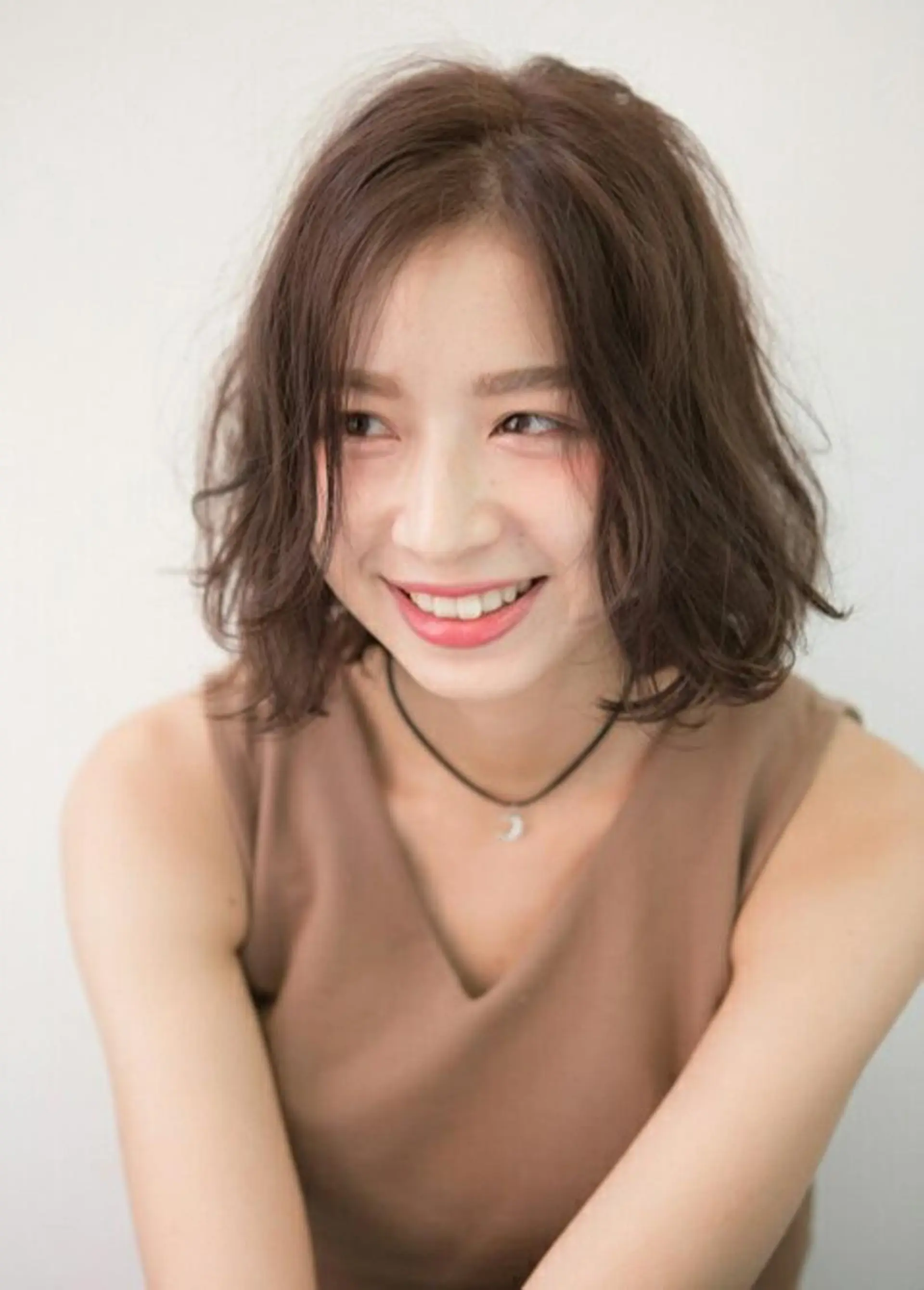 ミディアム カラー パーマ ボブ カット 縮毛矯正 トリートメント ANAZAhair アナザ　ヘアーのヘアスタイル