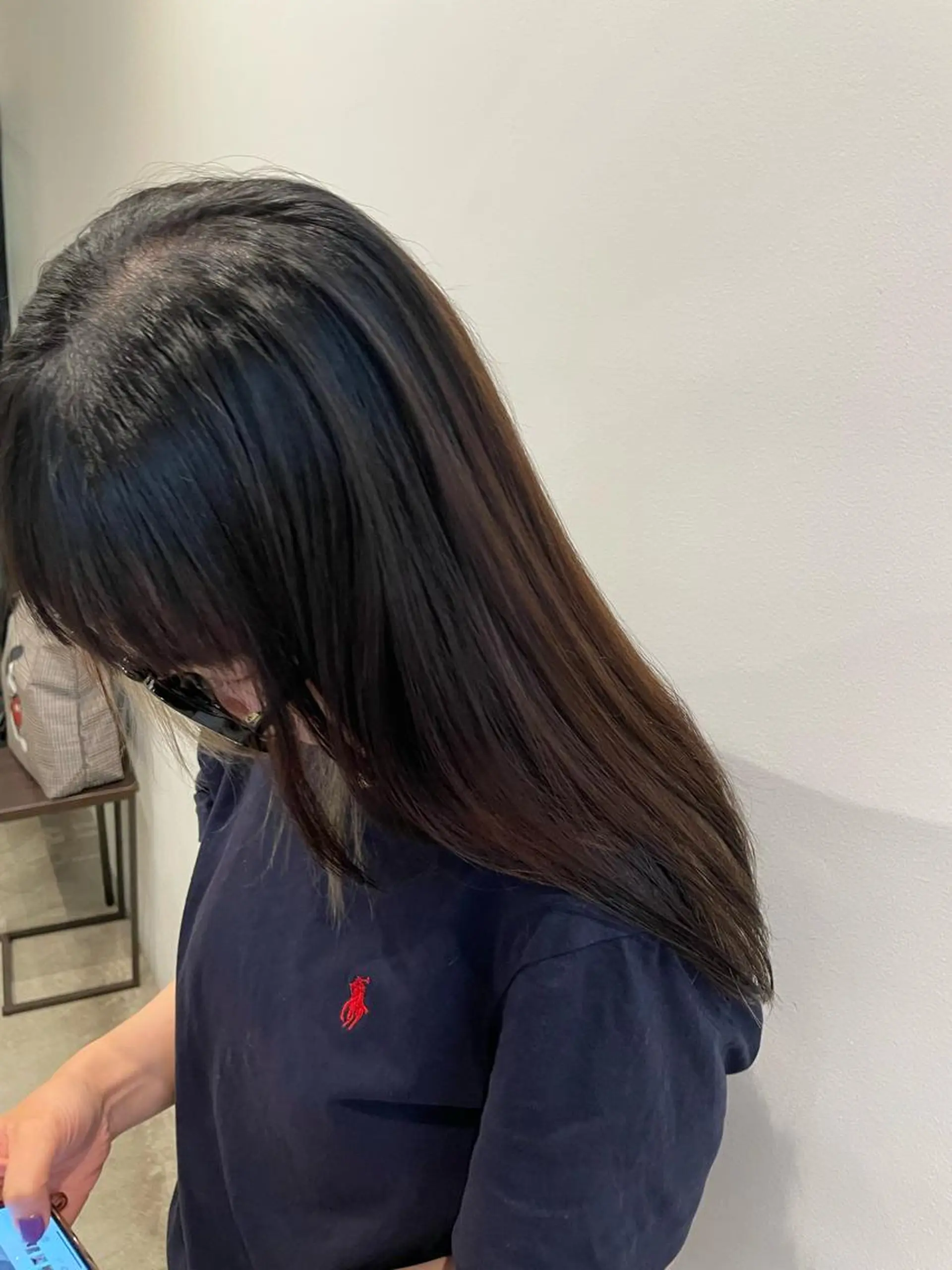 ロング トリートメント レイヤーカット 🌱 ブリーチ  はるかのヘアスタイル