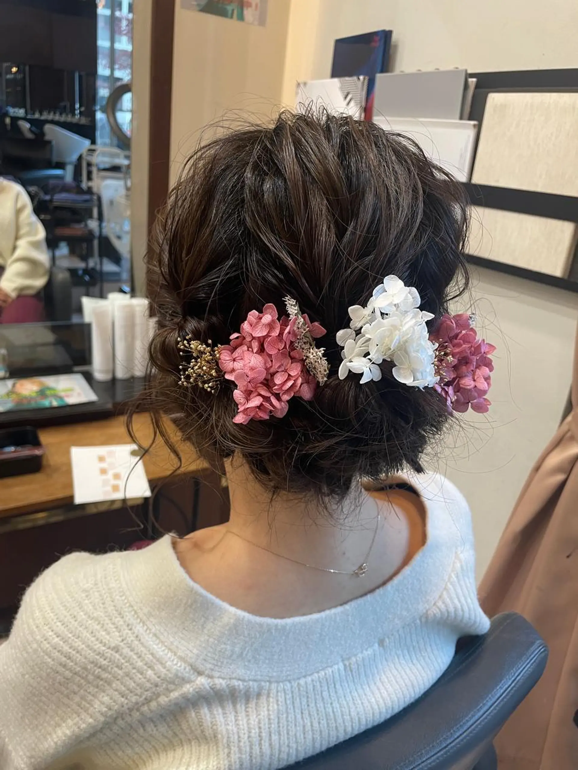 ヘアアレンジ ヘアセット FRAME ASUKAのヘアスタイル