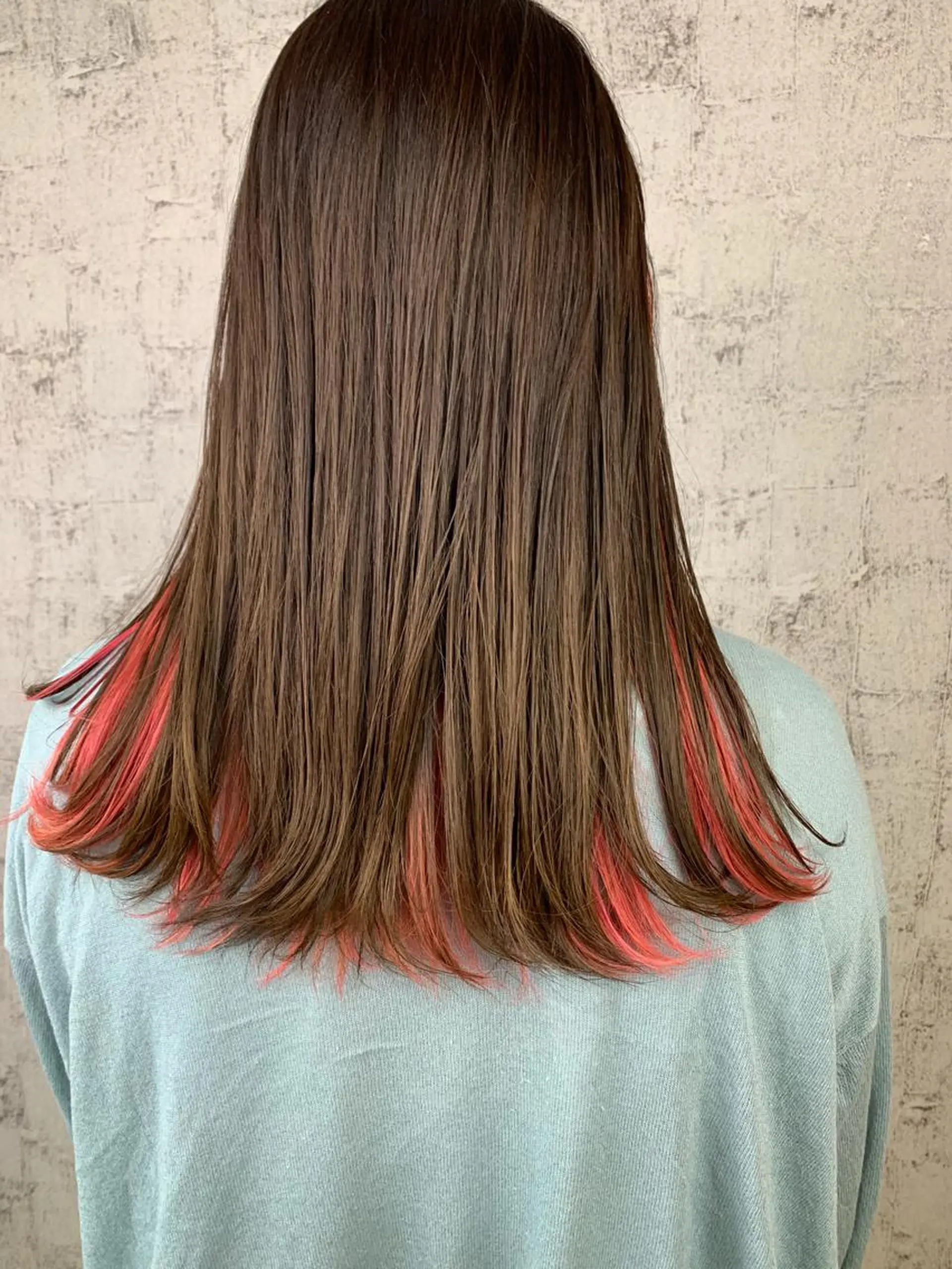 セミロング カラー 似合わせカット🌿 前川のヘアスタイル