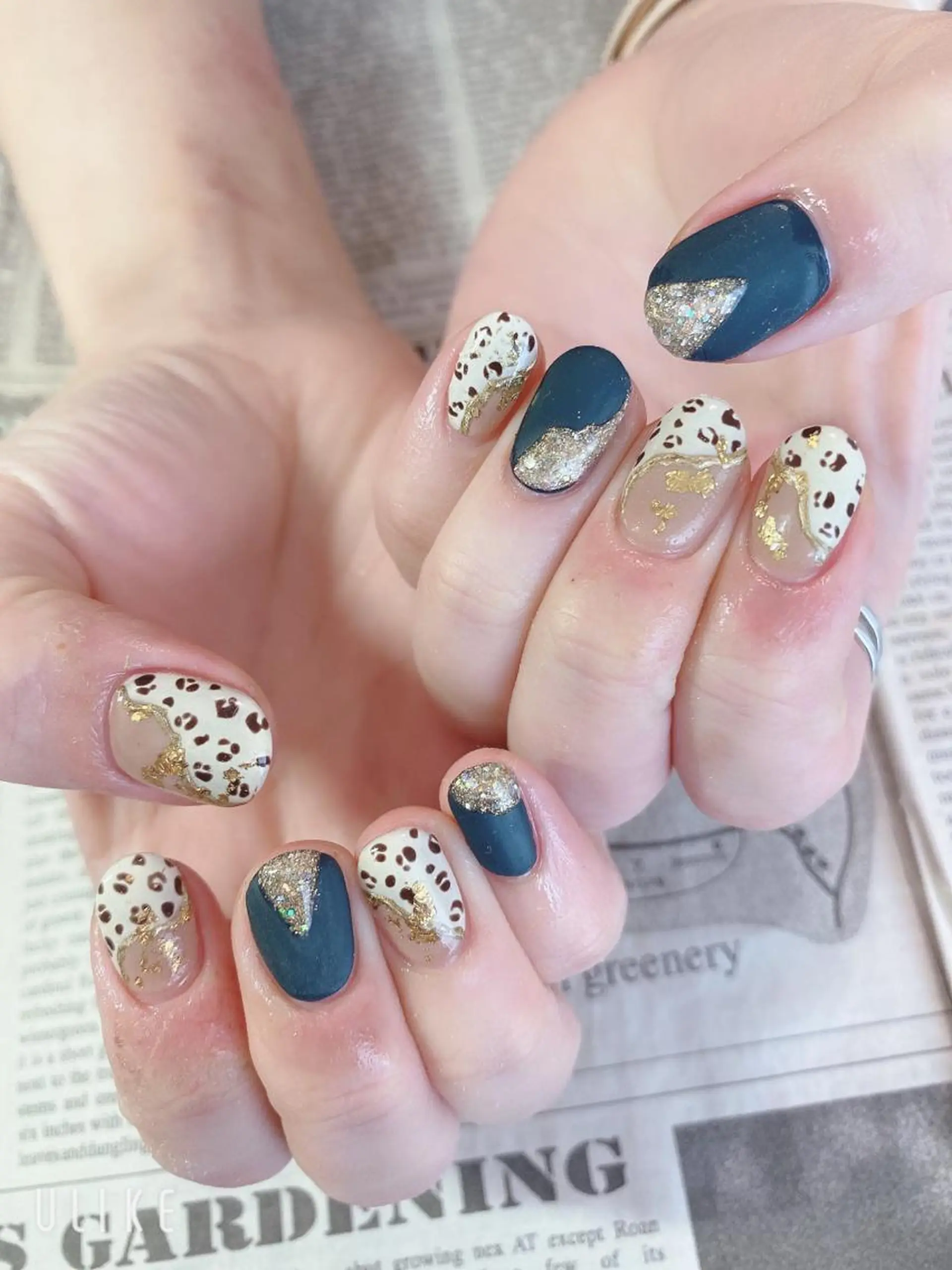 ネイル ハンドネイル ハンドケア 森山 舞のネイルデザイン