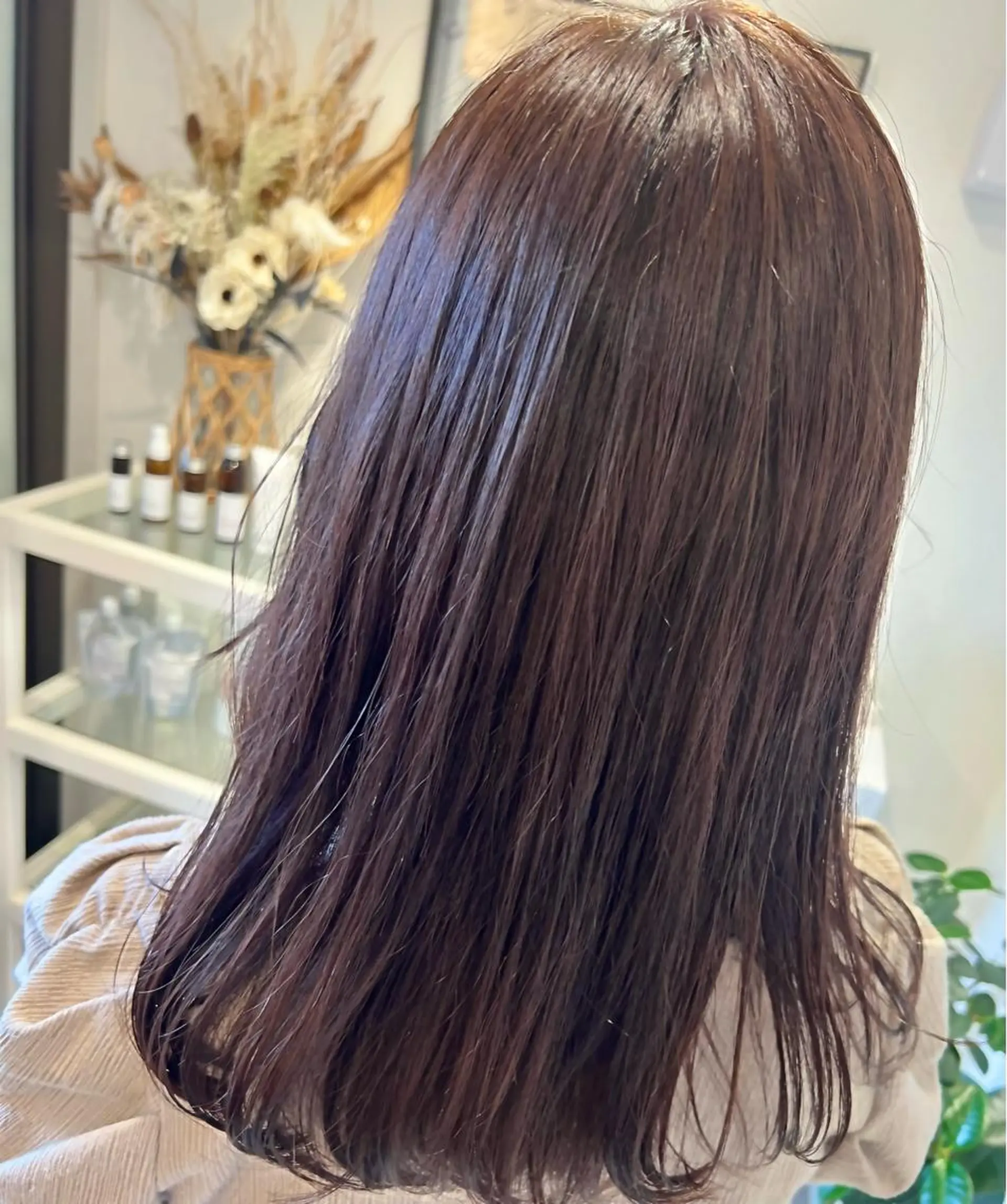 ロング カット ヘアカラー トリートメント 井上 美春のヘアスタイル