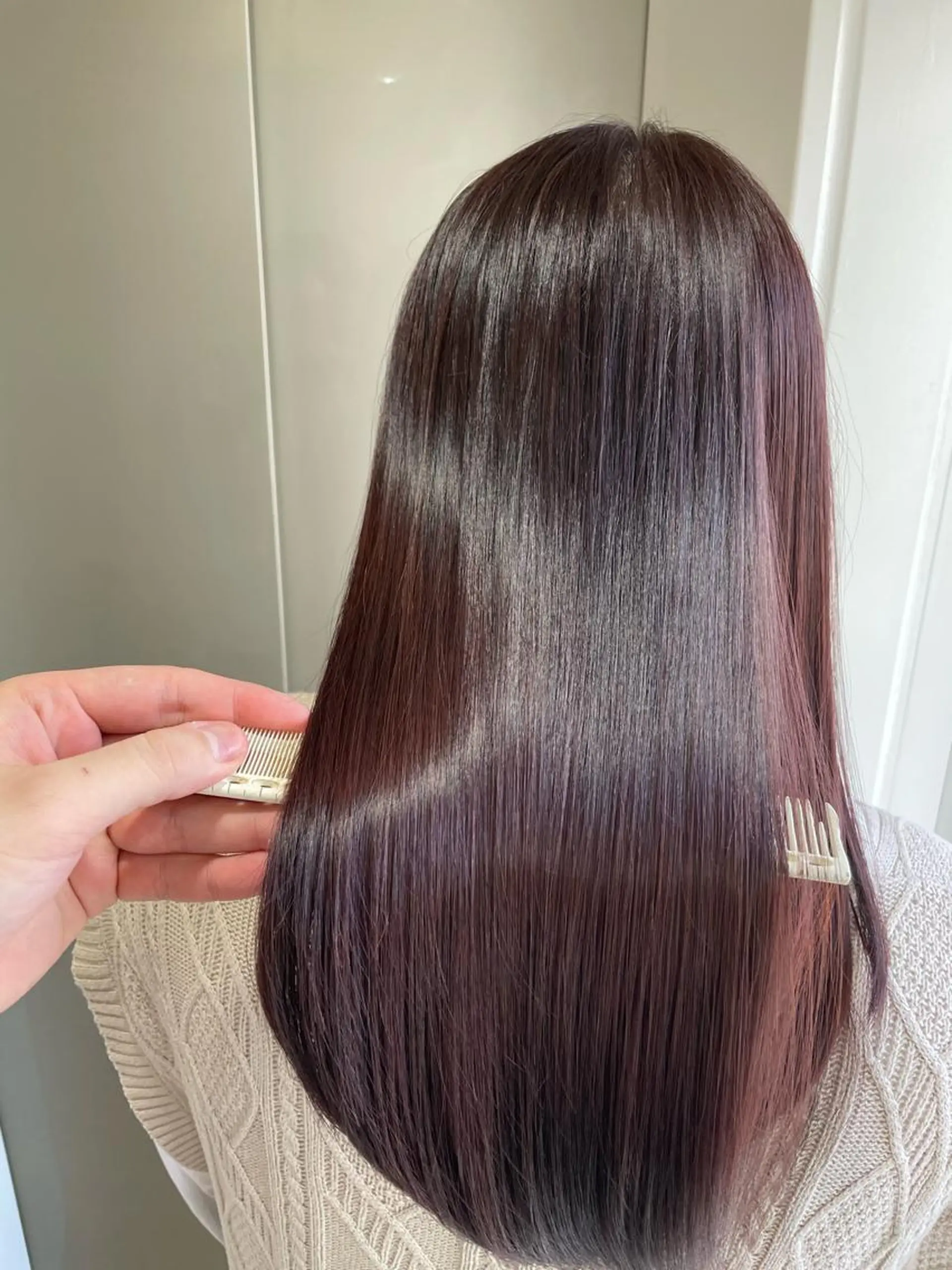 ミディアム カット ヘアカラー ✨髪質改善美容師 永森祥太✨のヘアスタイル