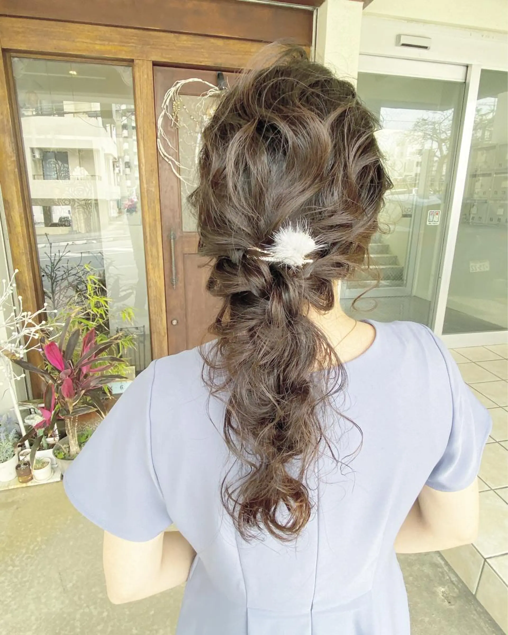 ミディアム カラー イルミナカラー カット ヘアカラー grand juteのヘアスタイル