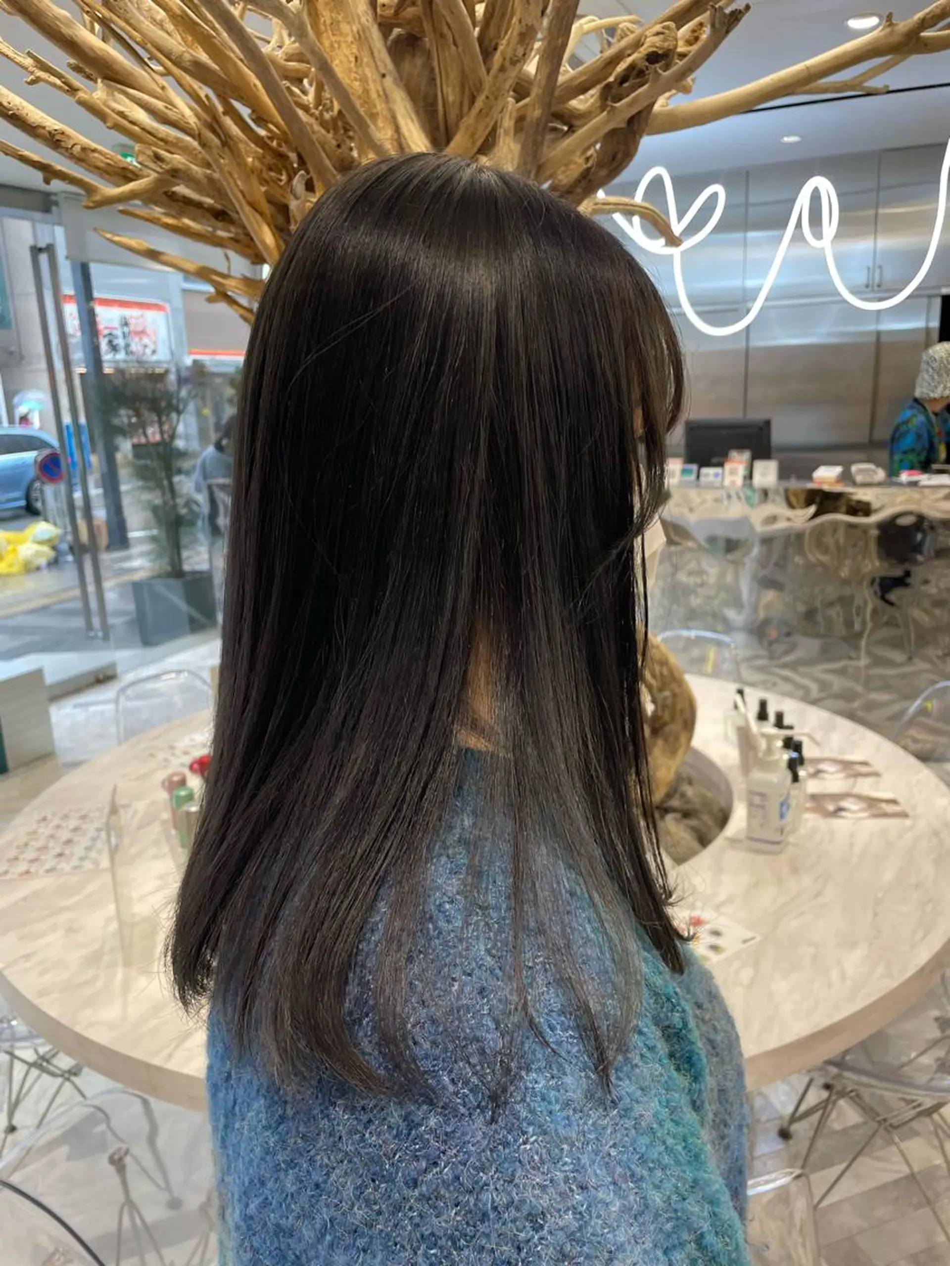 セミロング カラー ヘアカラー 🧁はるひ/ ZEST Ivy🎀のヘアスタイル