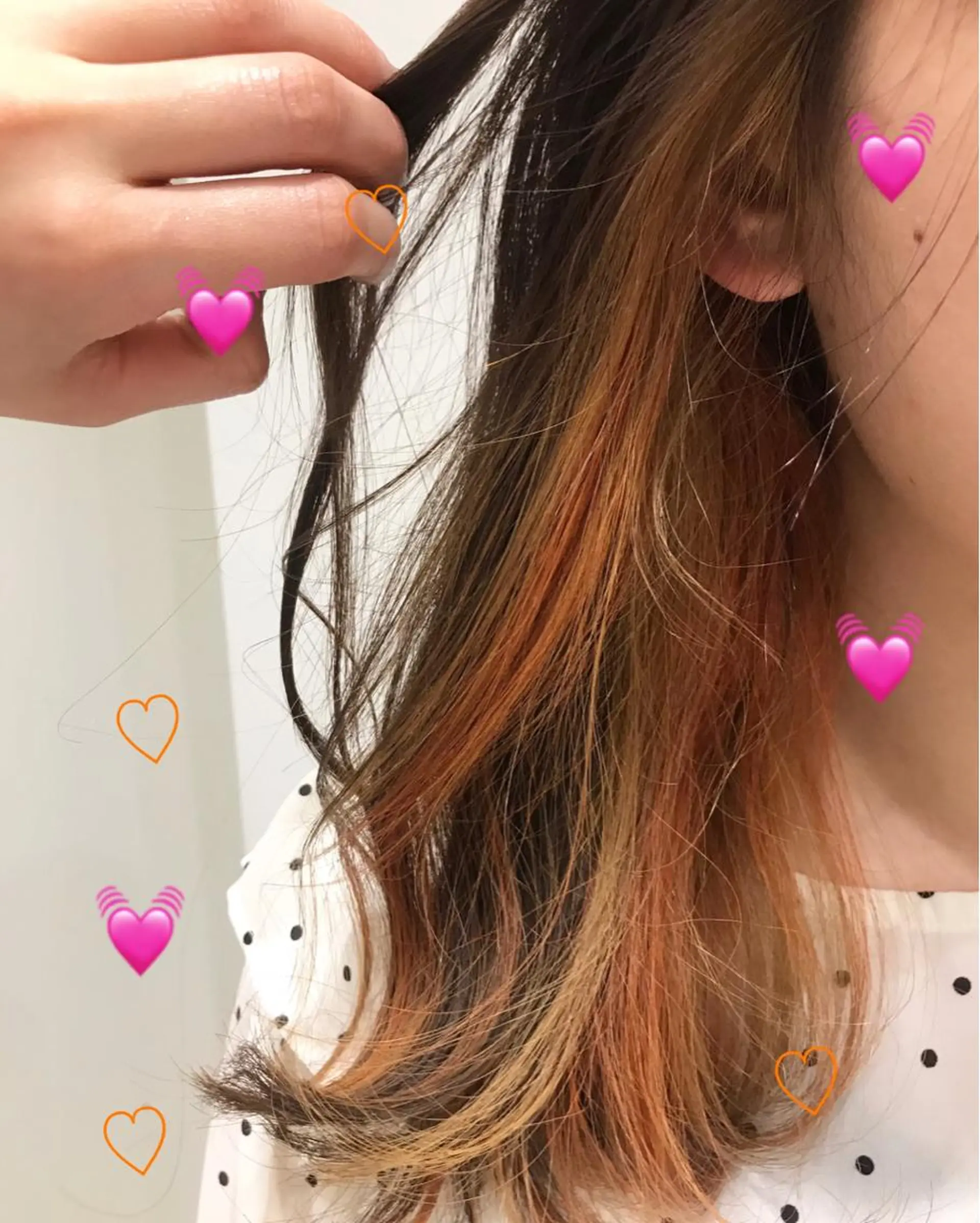 ミディアム カラー 新宿駅近♡個室 ♡関口三都季🌜のヘアスタイル