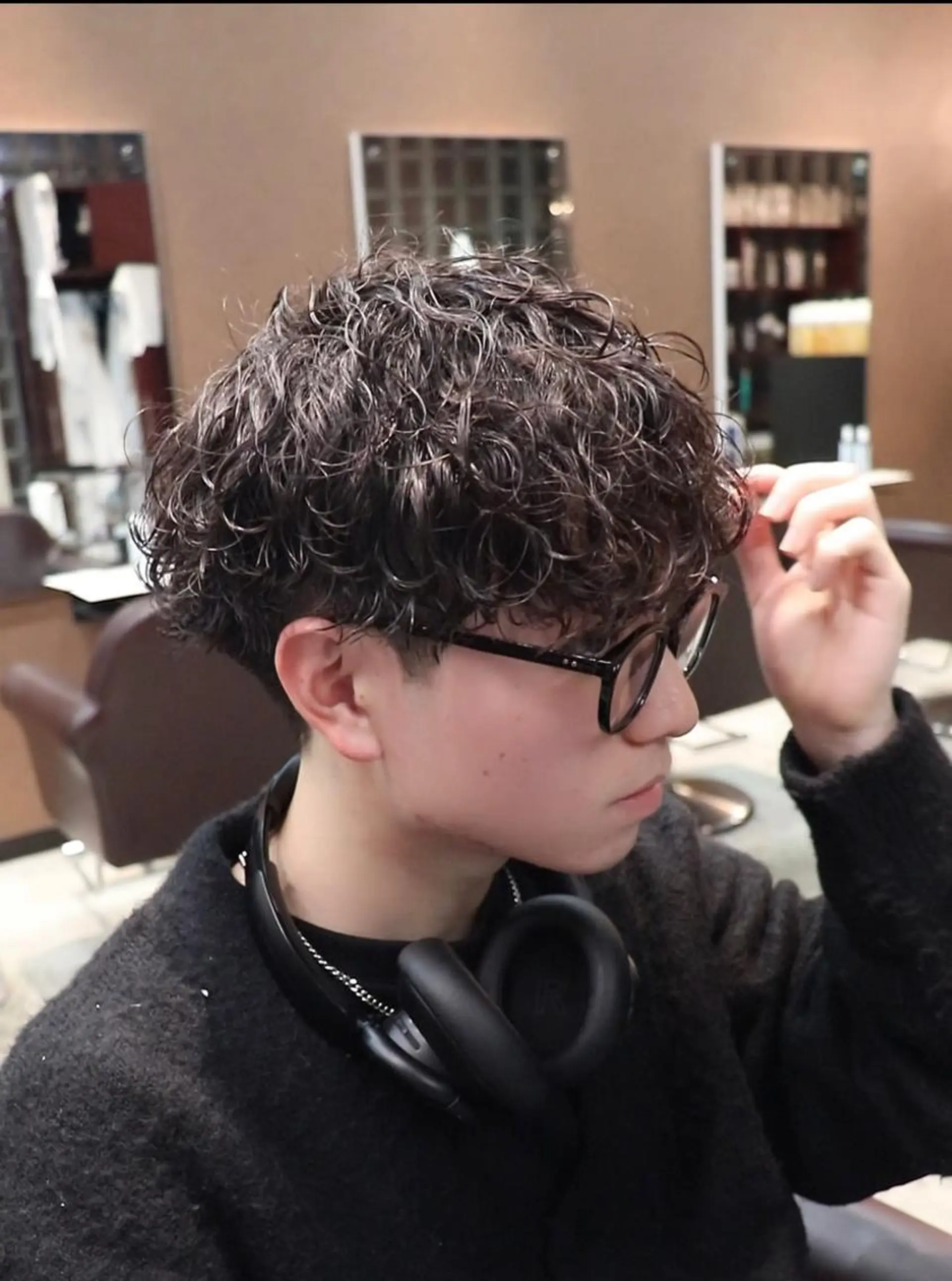 ミディアム パーマ ミディアムパーマ スパイラルパーマ 🌀パーマ特化 美容師🌀/しゅんのヘアスタイル