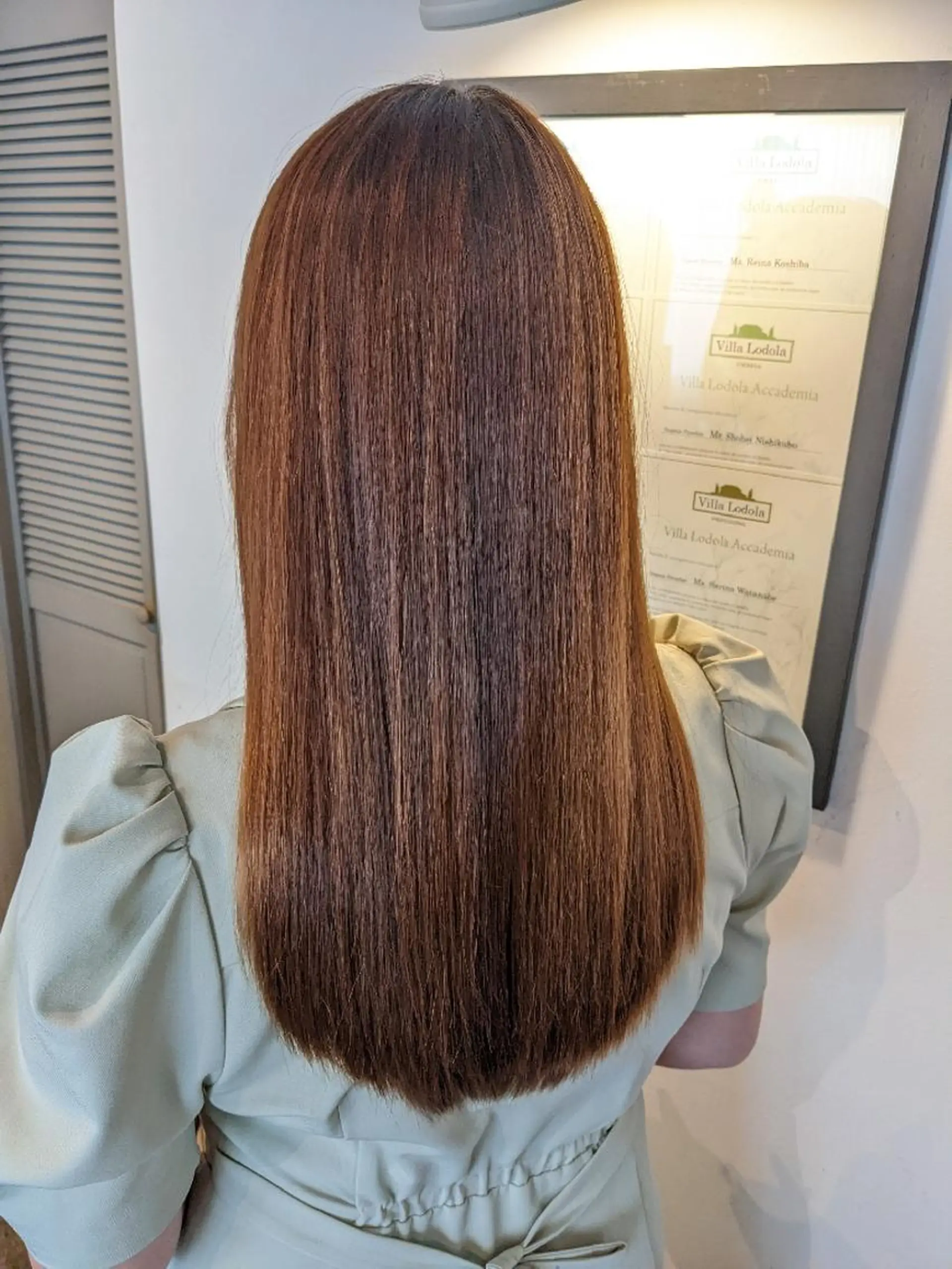ロング パーマ 髪質改善 トリートメント 縮毛矯正 newi 天王寺　 masakoのヘアスタイル