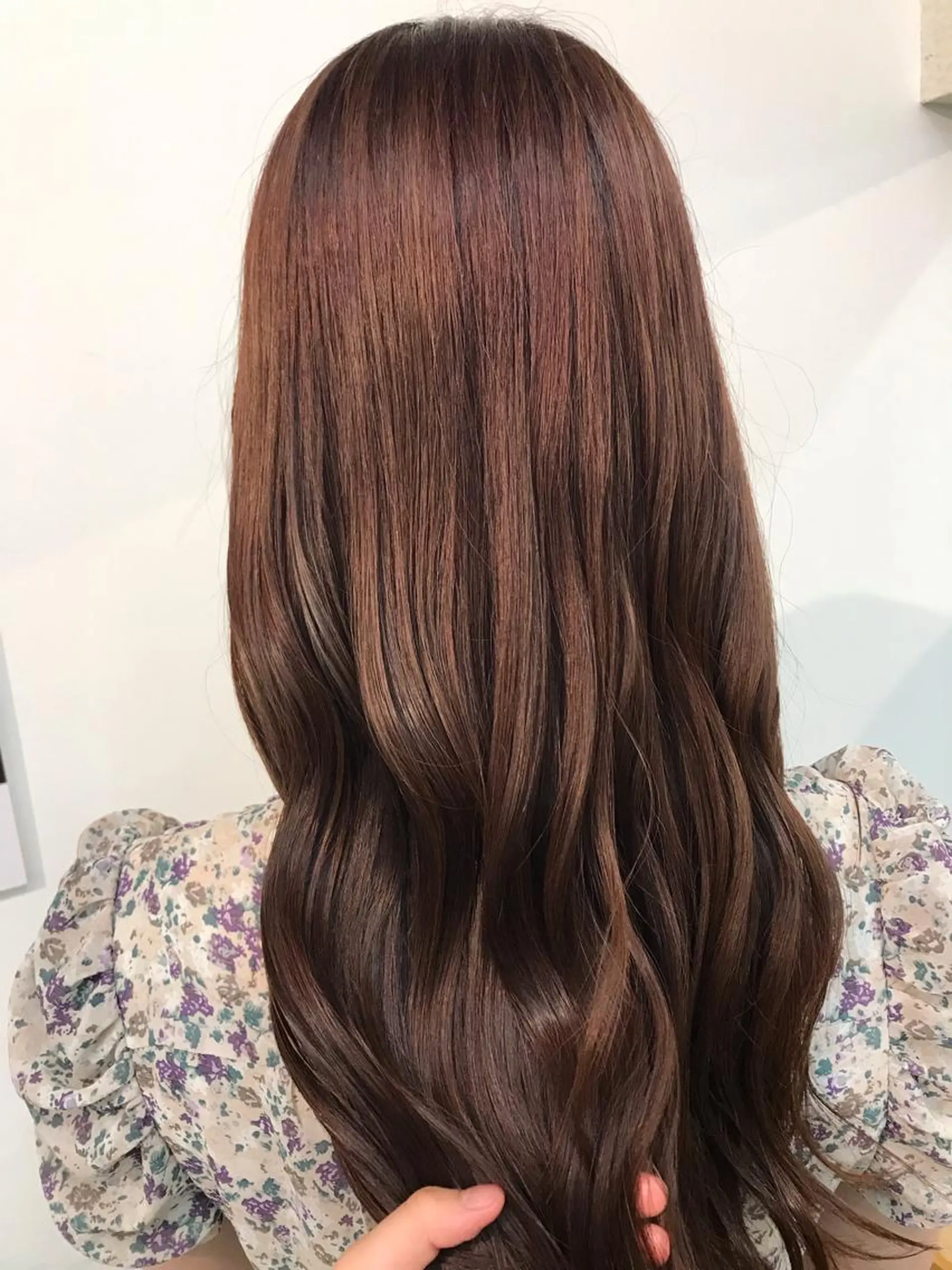 ロング i sのヘアスタイル