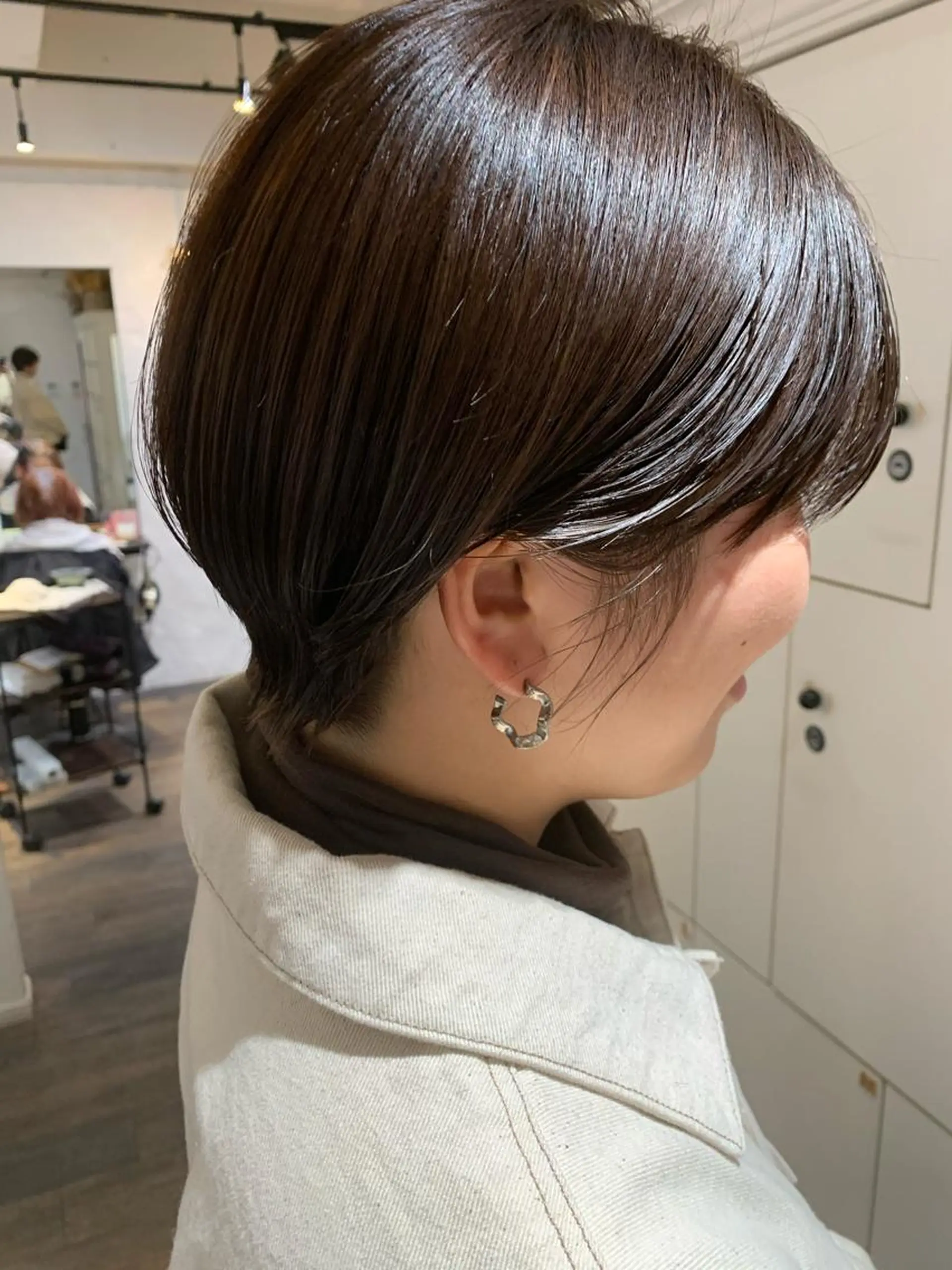 ショート カラー 安村 美奈のヘアスタイル