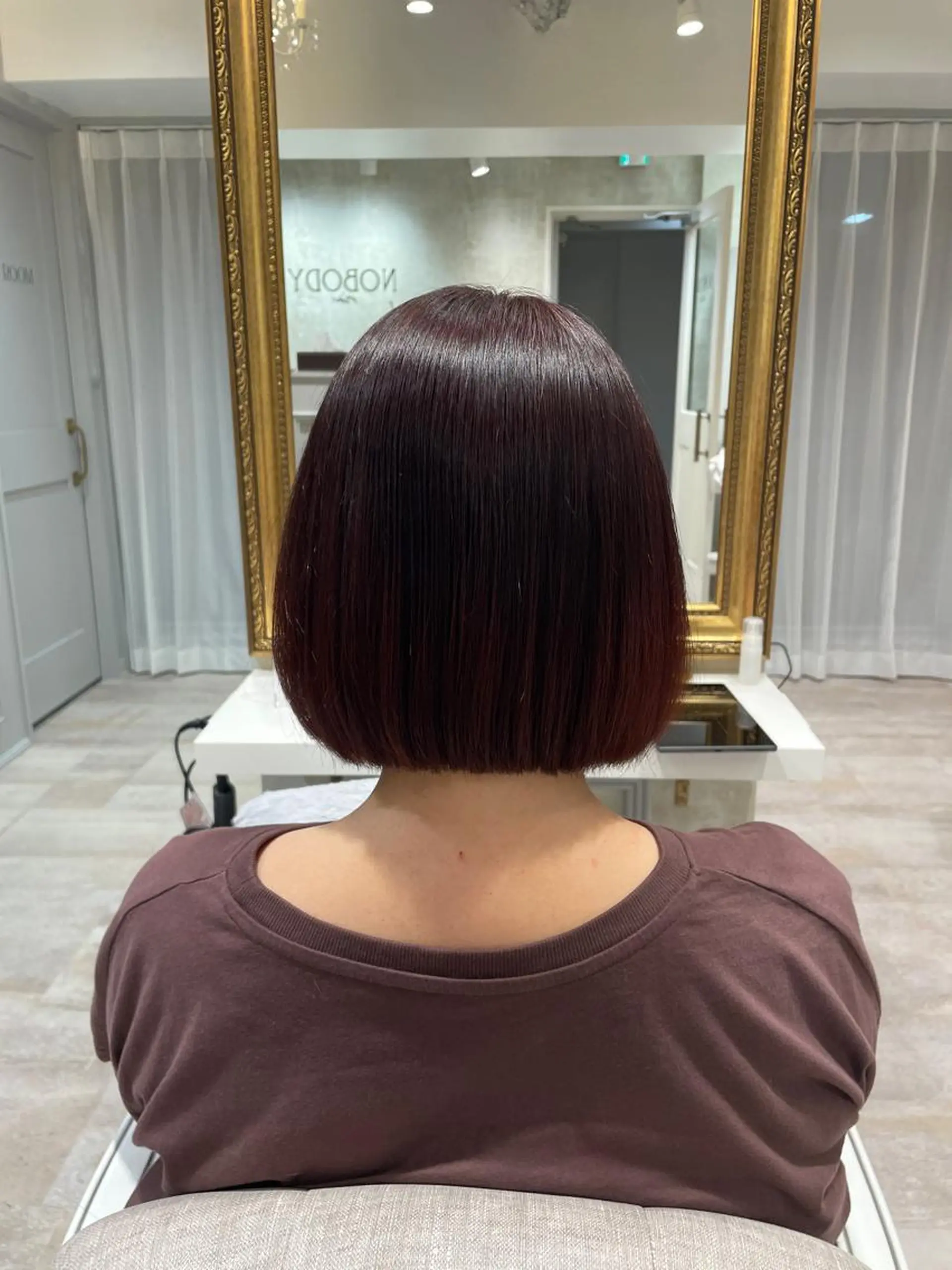 ショート ボブ 小野 明日香のヘアスタイル