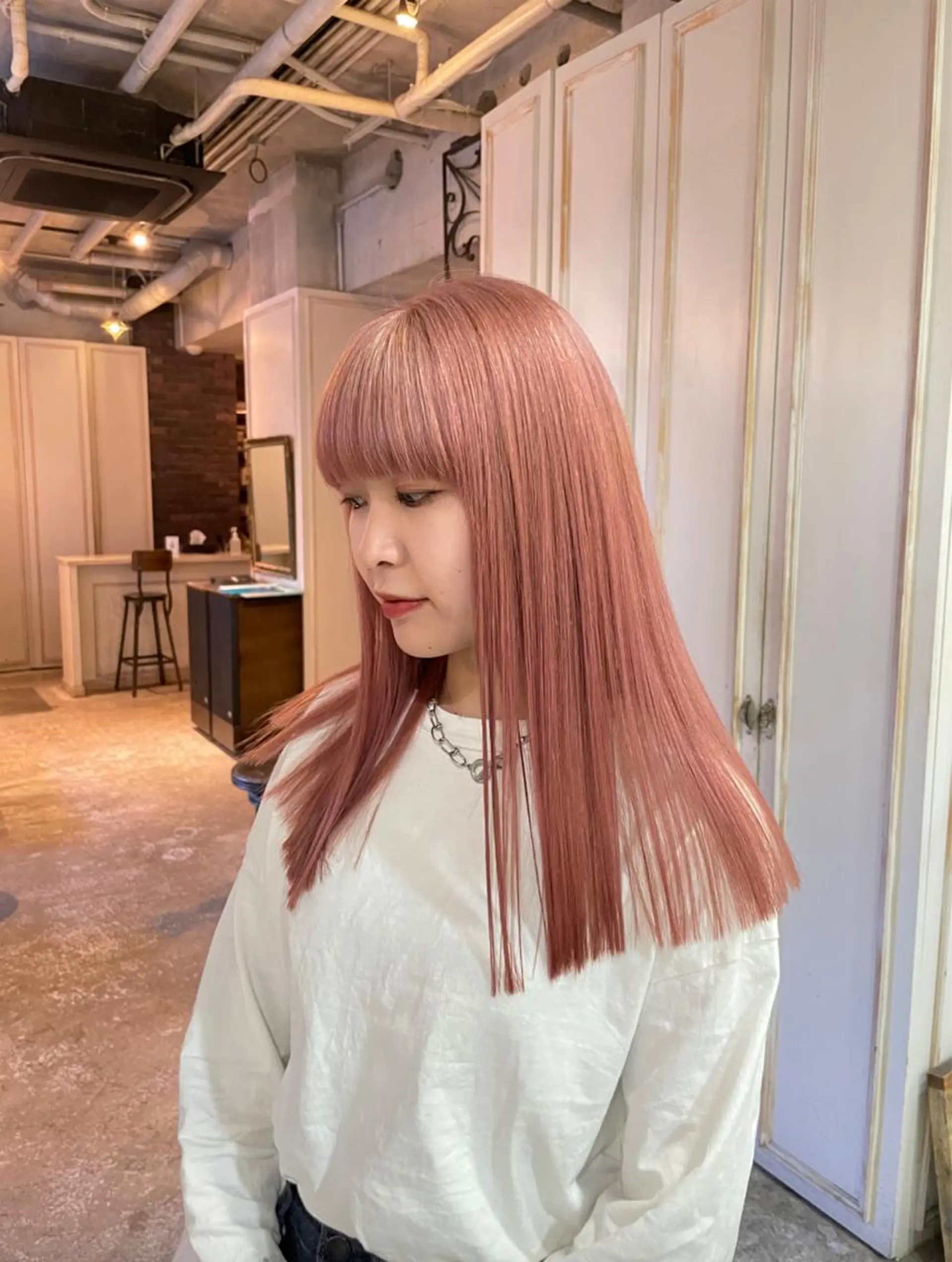 ロング カット ヘアカラー トリートメント 🔥女子ウケ🔥 メンズカットRIOのヘアスタイル