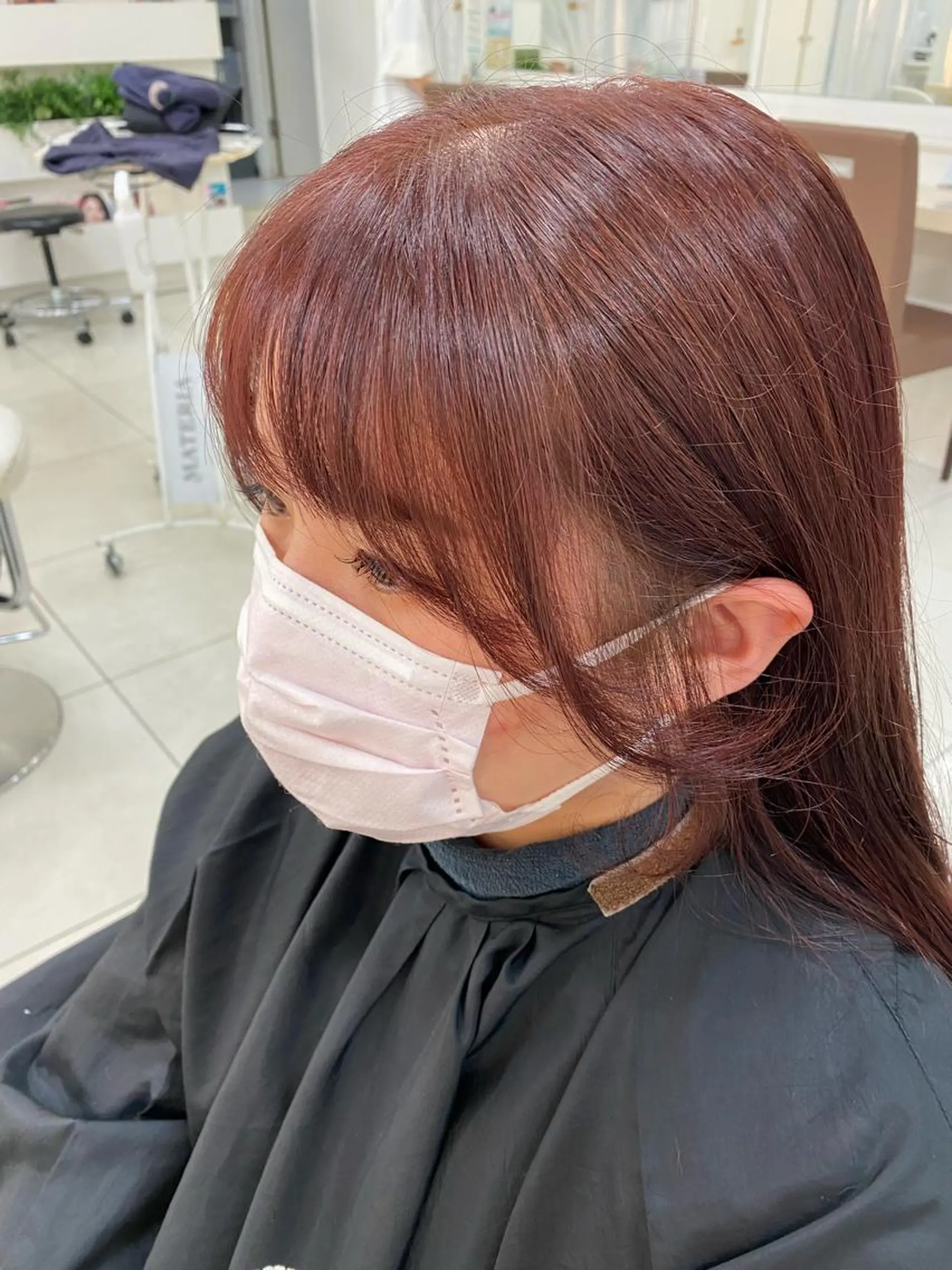 ロング 顔周りカット おくれ毛 🌼上水流 彩乃🌼のヘアスタイル