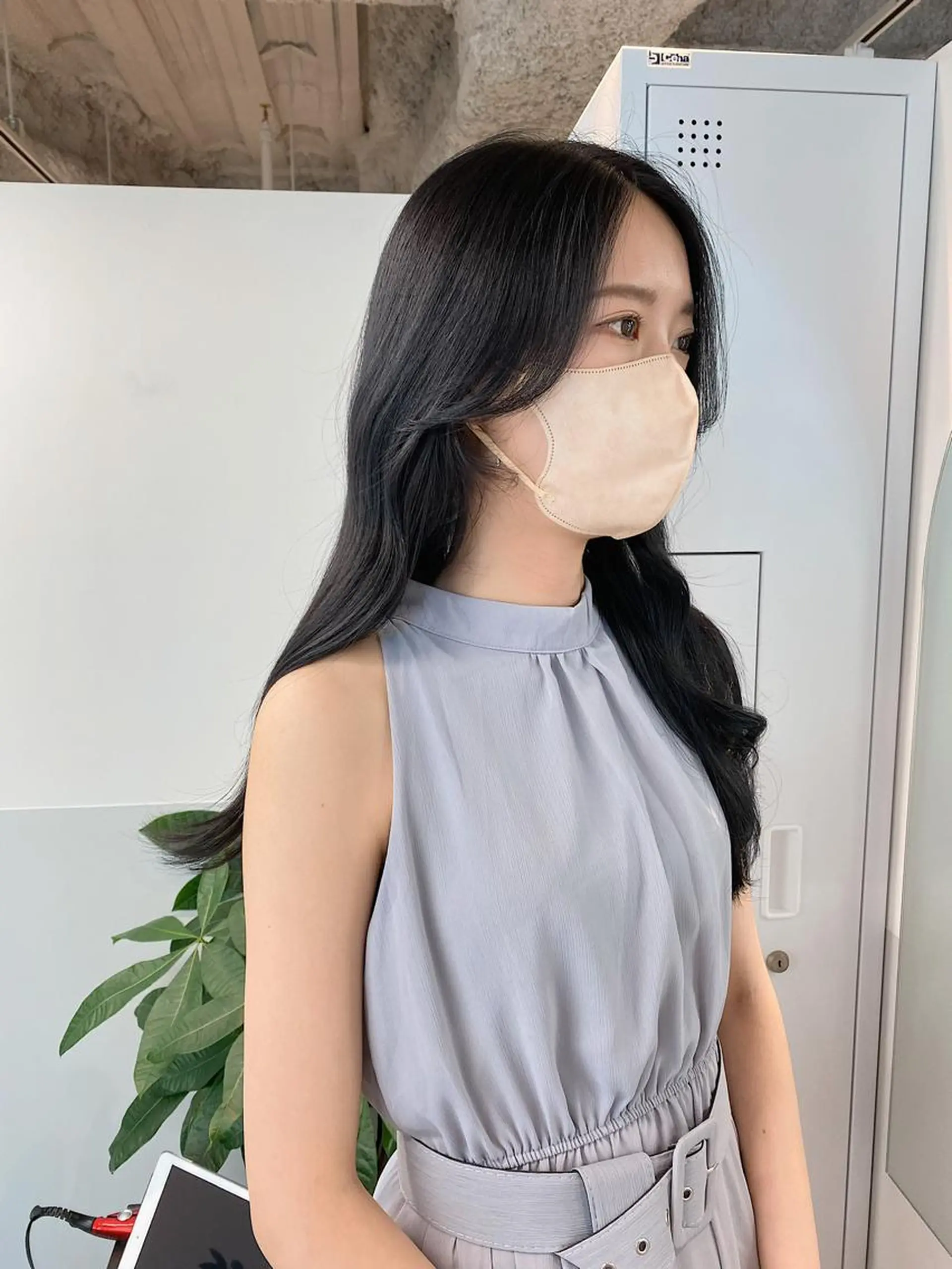 ロング カラー ヘアアレンジ 顔周りカット ロング ブリーチなしカラー/ 髪質改善/寺門束のヘアスタイル