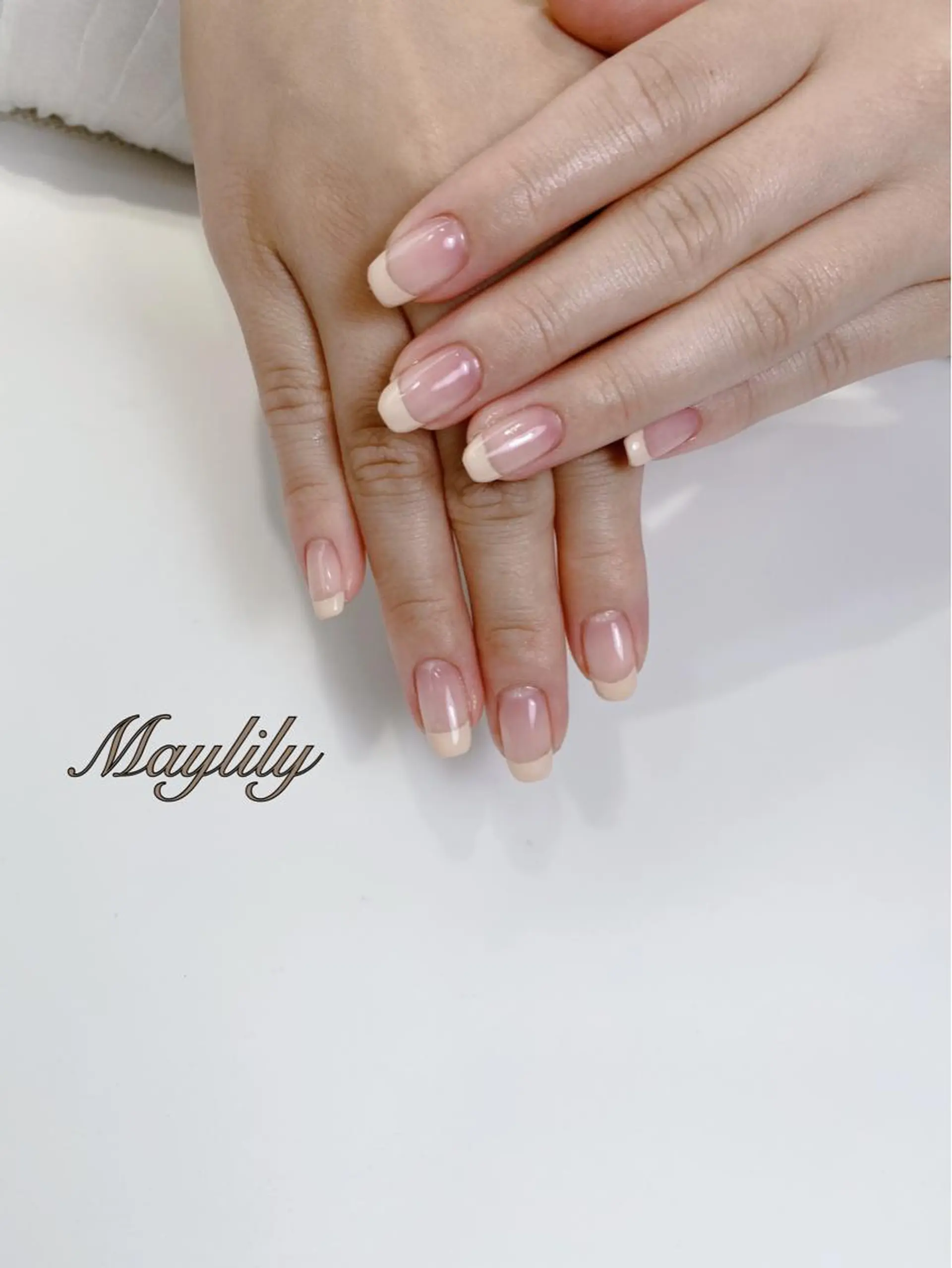 ネイル フレンチネイル ハンドネイル Nail salon Maylilyのネイルデザイン