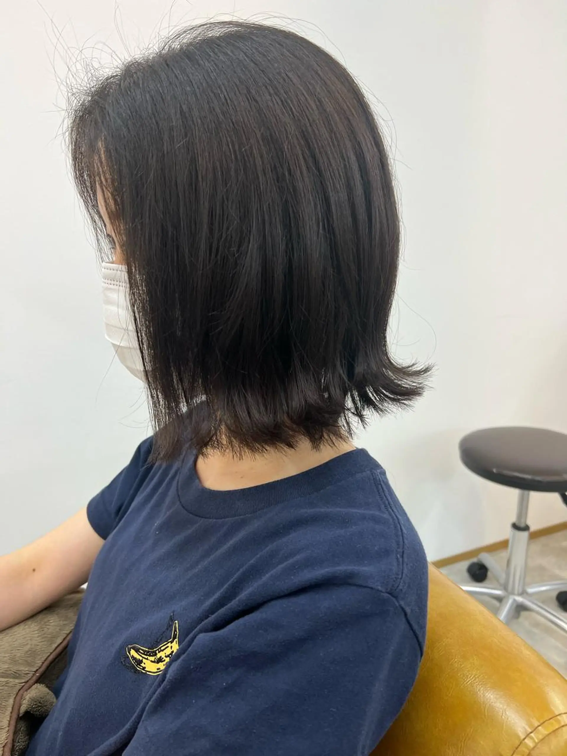 ミディアム 外ハネヘア funa/京都河原町 /艶髪/暖色のヘアスタイル