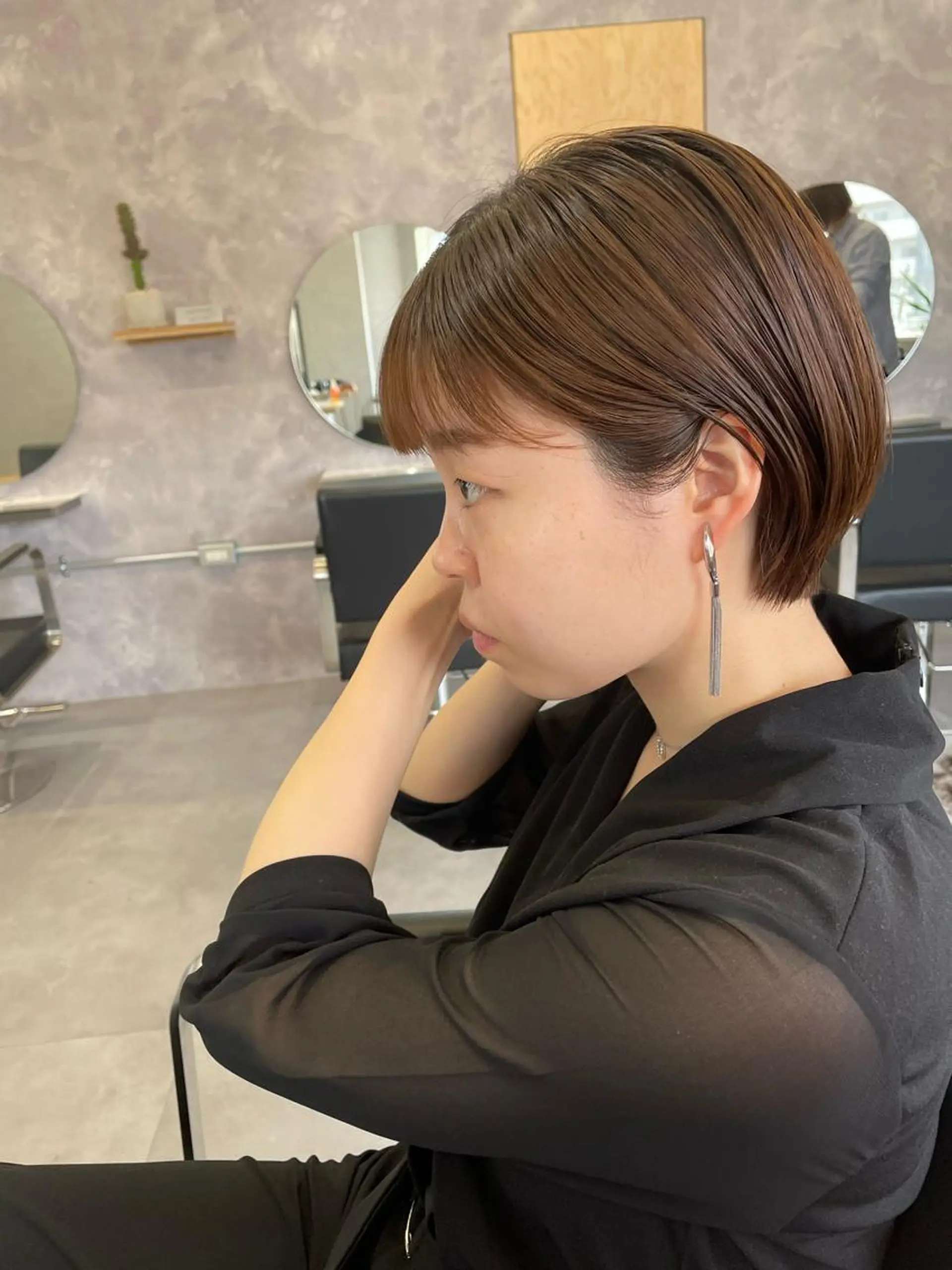 ショート ショートヘア yui/ layer cutのヘアスタイル