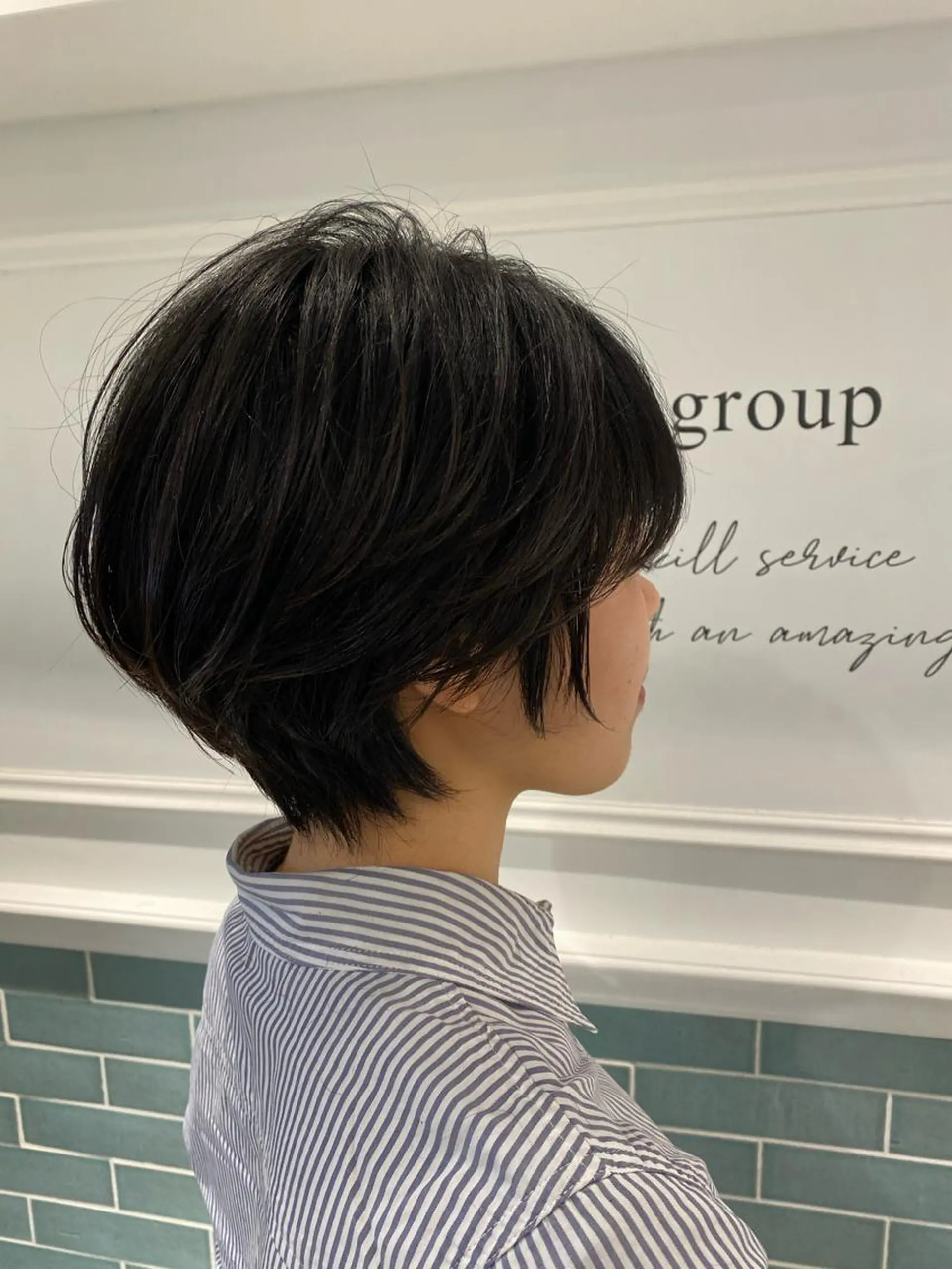 ショート 髪質改善レイヤー/ ボブたんの翔太のヘアスタイル