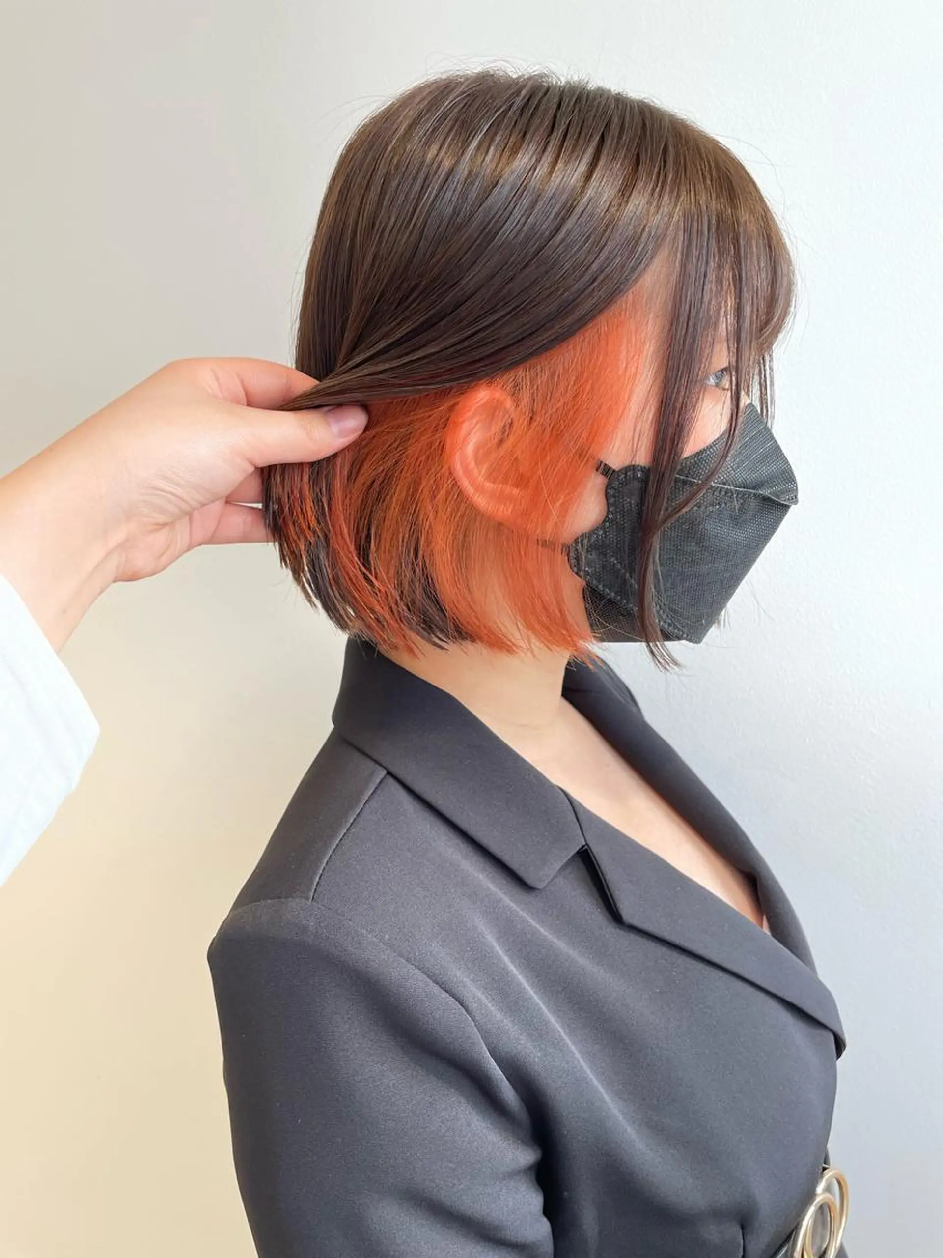 ショート カラー ヘアカラー トリートメント ayumi🌈 インナーカラー🌈のヘアスタイル