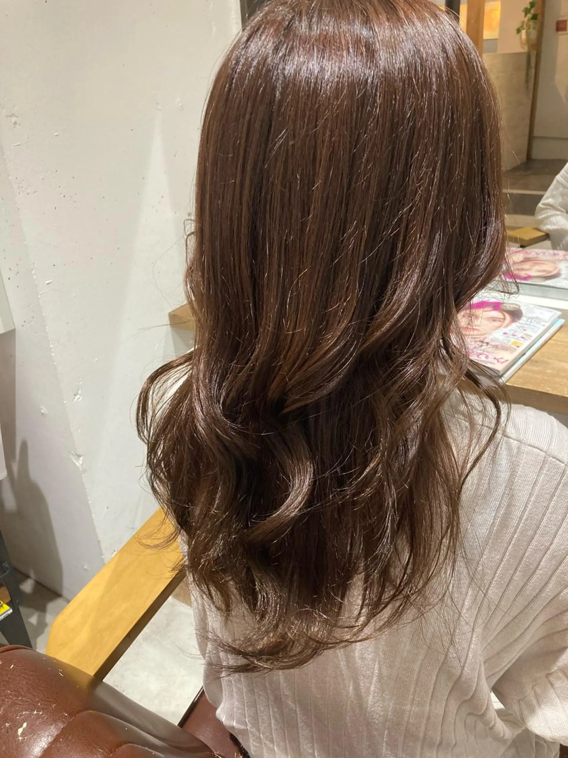 セミロング ヘアカラー トリートメント 菊地 優斗のヘアスタイル